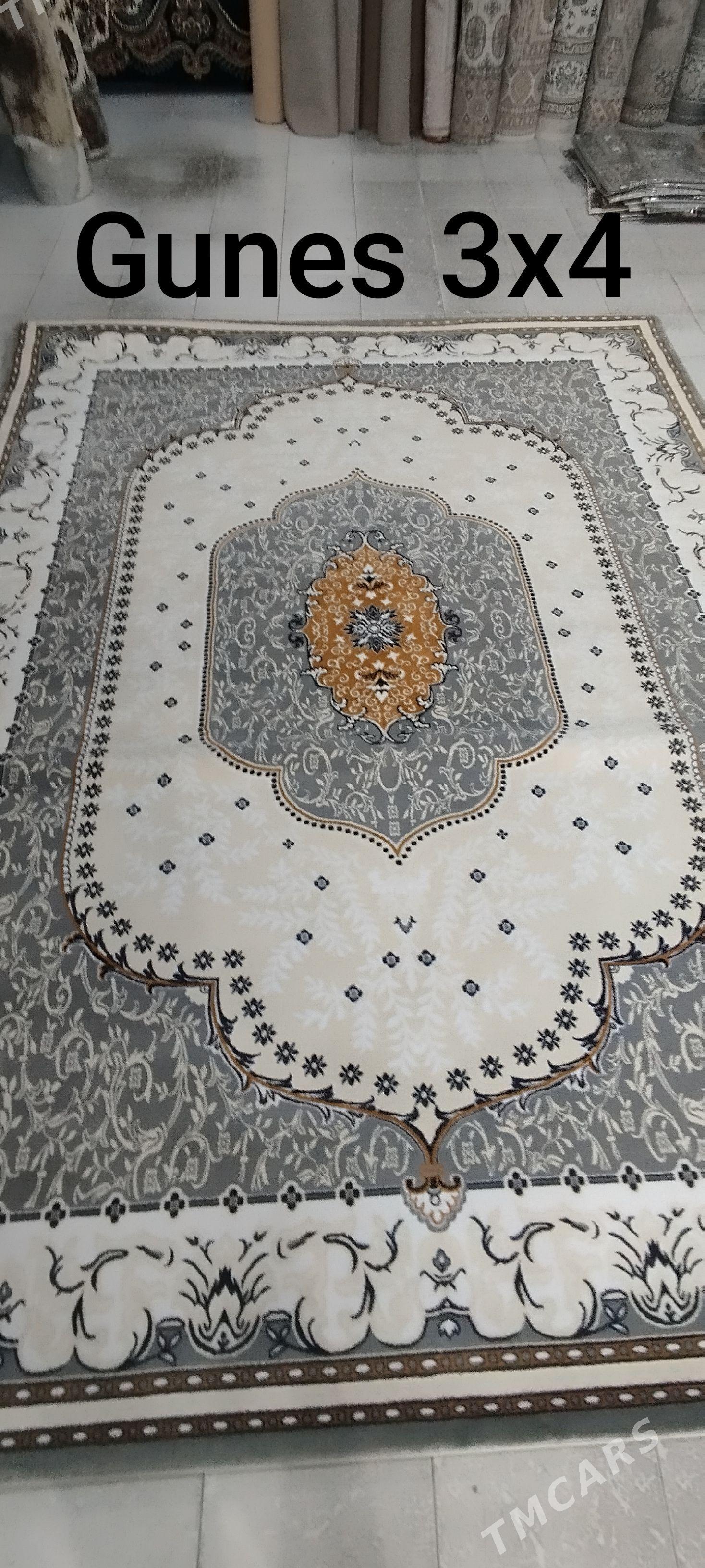 Halylar razmerleri 3x4 - Büzmeýin - img 1
