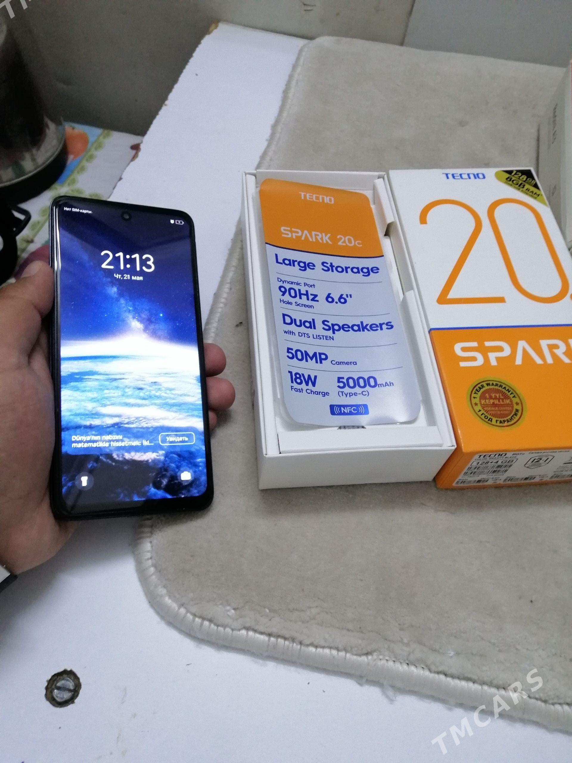 Tekno Spark20s 4+4.128 - Ашхабад - img 1