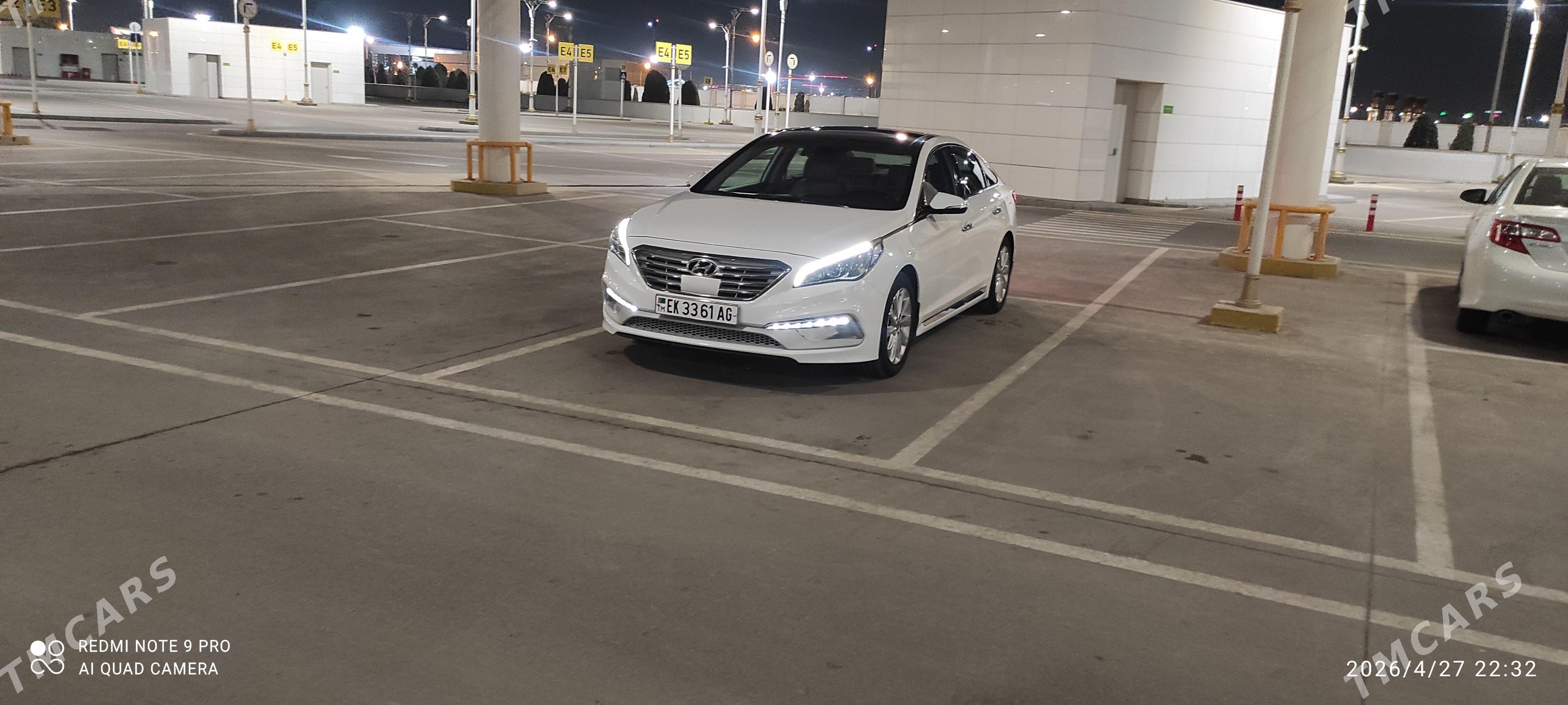Hyundai Sonata 2016 - 285 000 TMT - Ашхабад - img 1