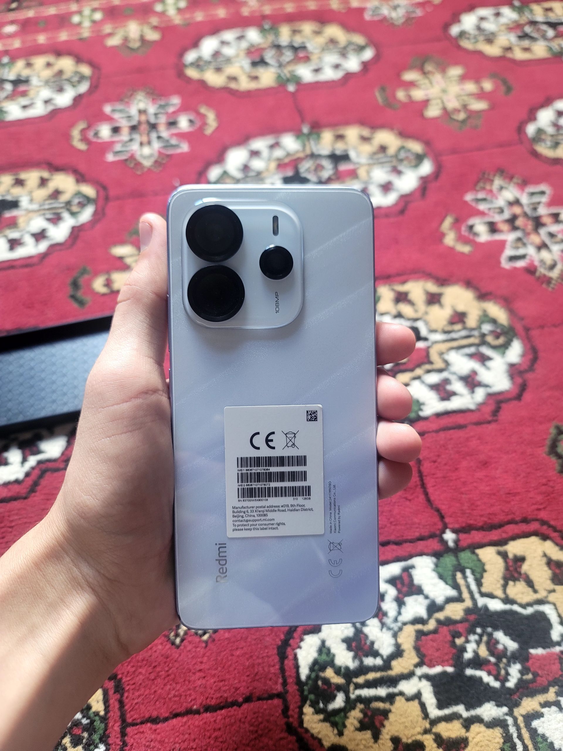 Redmi note 14 - Şabat etr. - img 1