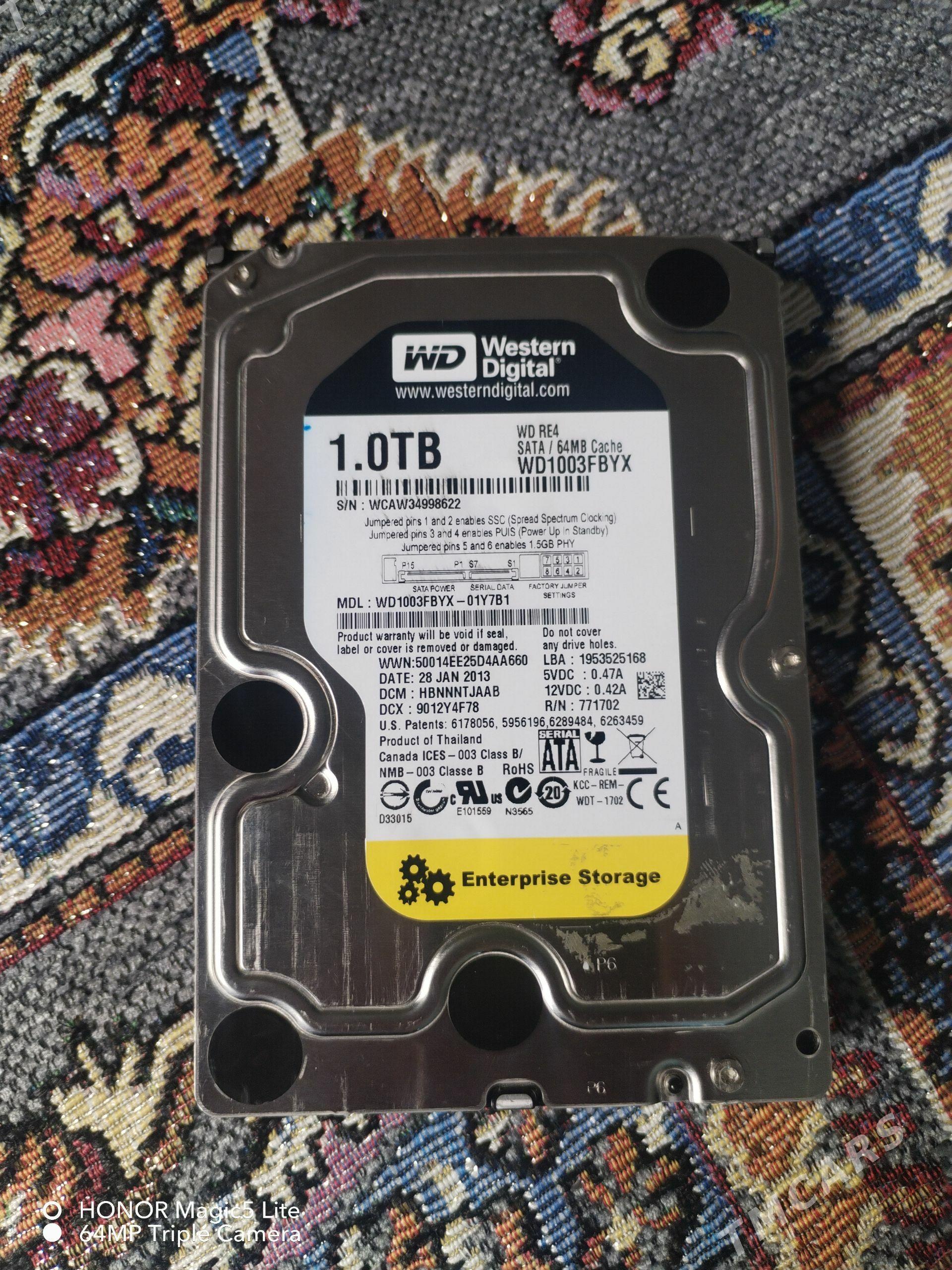 Zoski disk 1tb 2 tb - Büzmeýin GRES - img 1