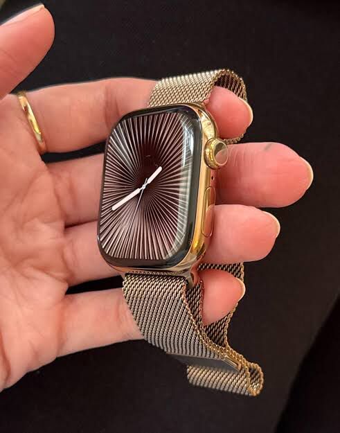 Apple Watch 11. Stainless Gold - Aşgabat - img 1