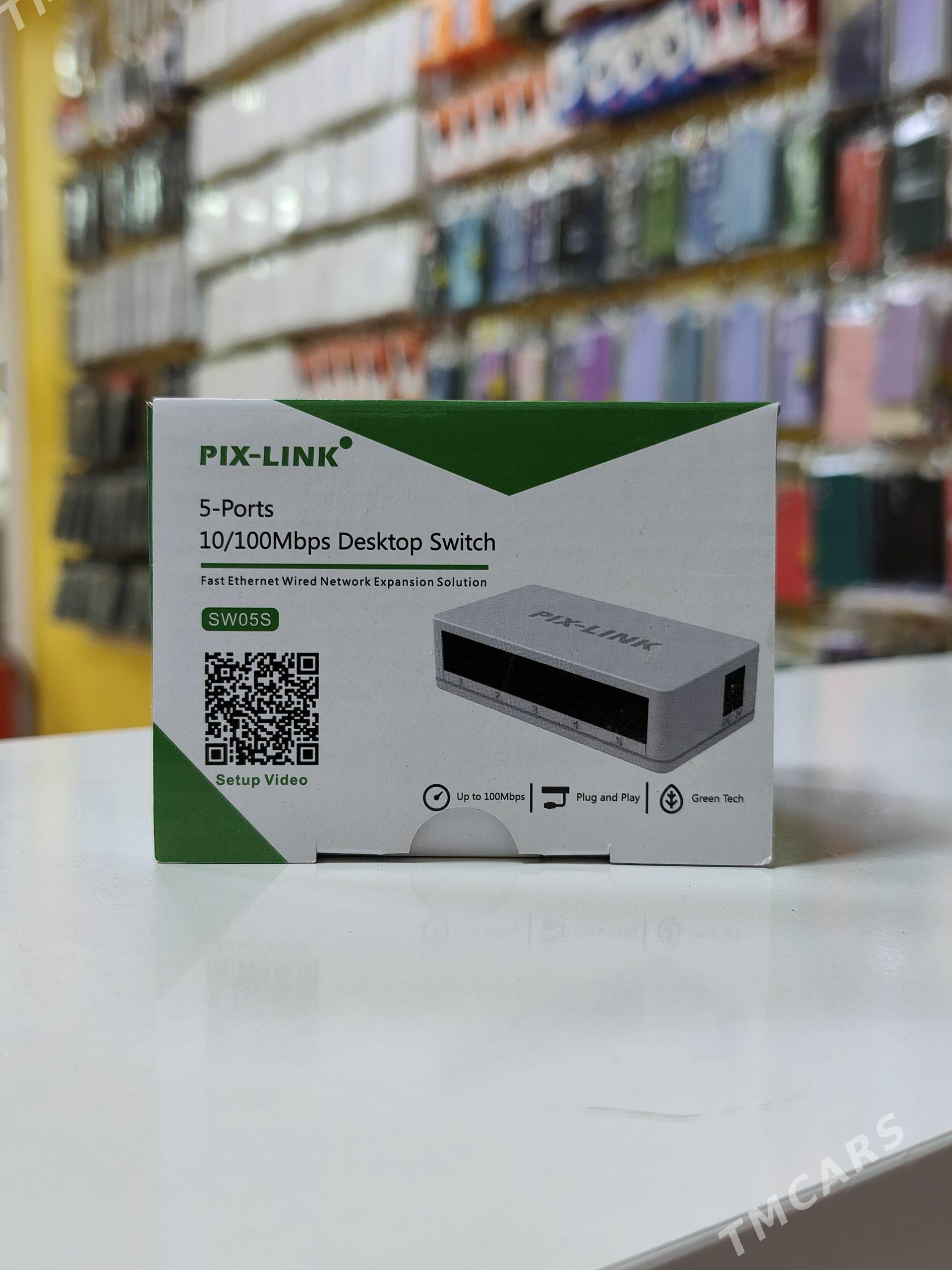 LAN SWITCH SWIÇ СВИЧ 5 PORT - Ашхабад - img 1