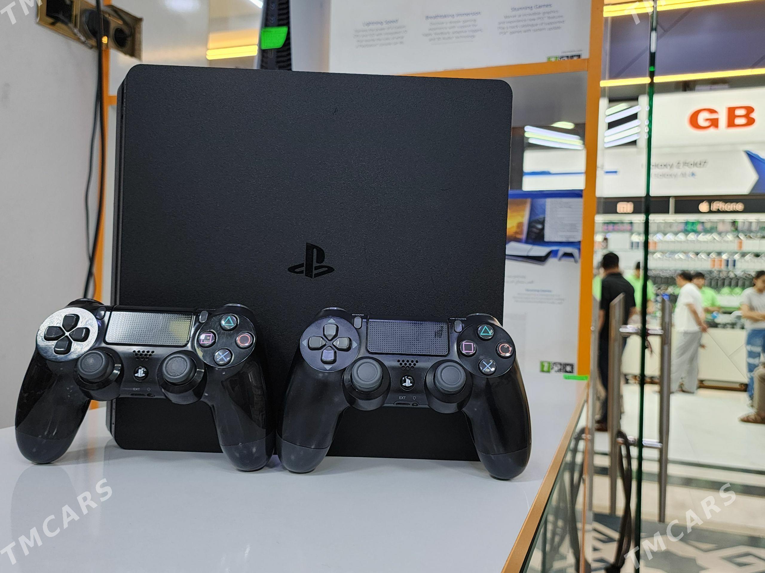 PS-4 Slim 1Tb proşiwka - Garaşsyzlygyň 15 ýyllygy Söwda Merkezi - img 1