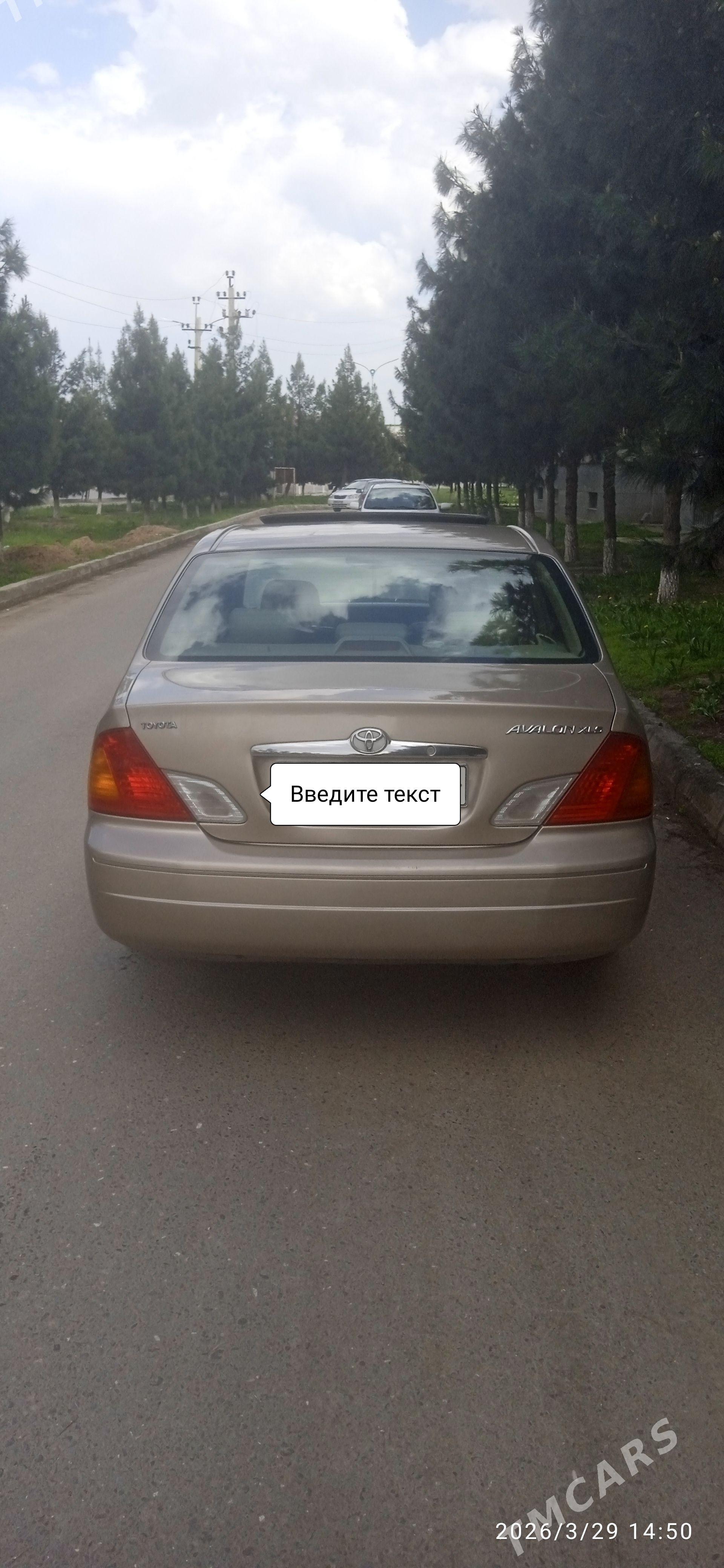Toyota Avalon 2000 - 185 000 TMT - Анев - img 1