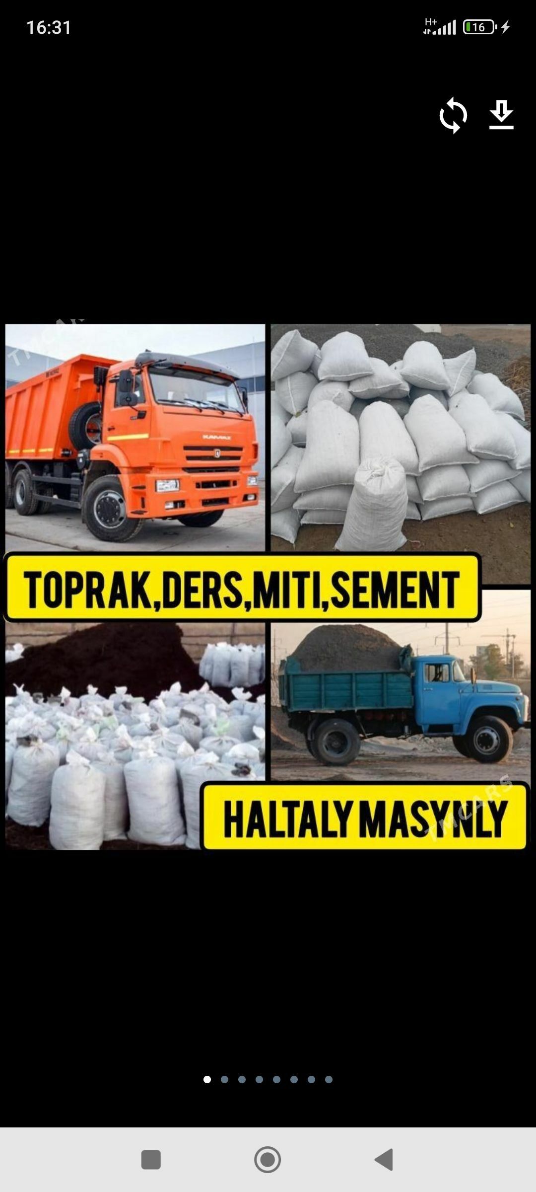 ÇARJEW ÇÄGE MITI SEMENT KERPIÇ - Ашхабад - img 1