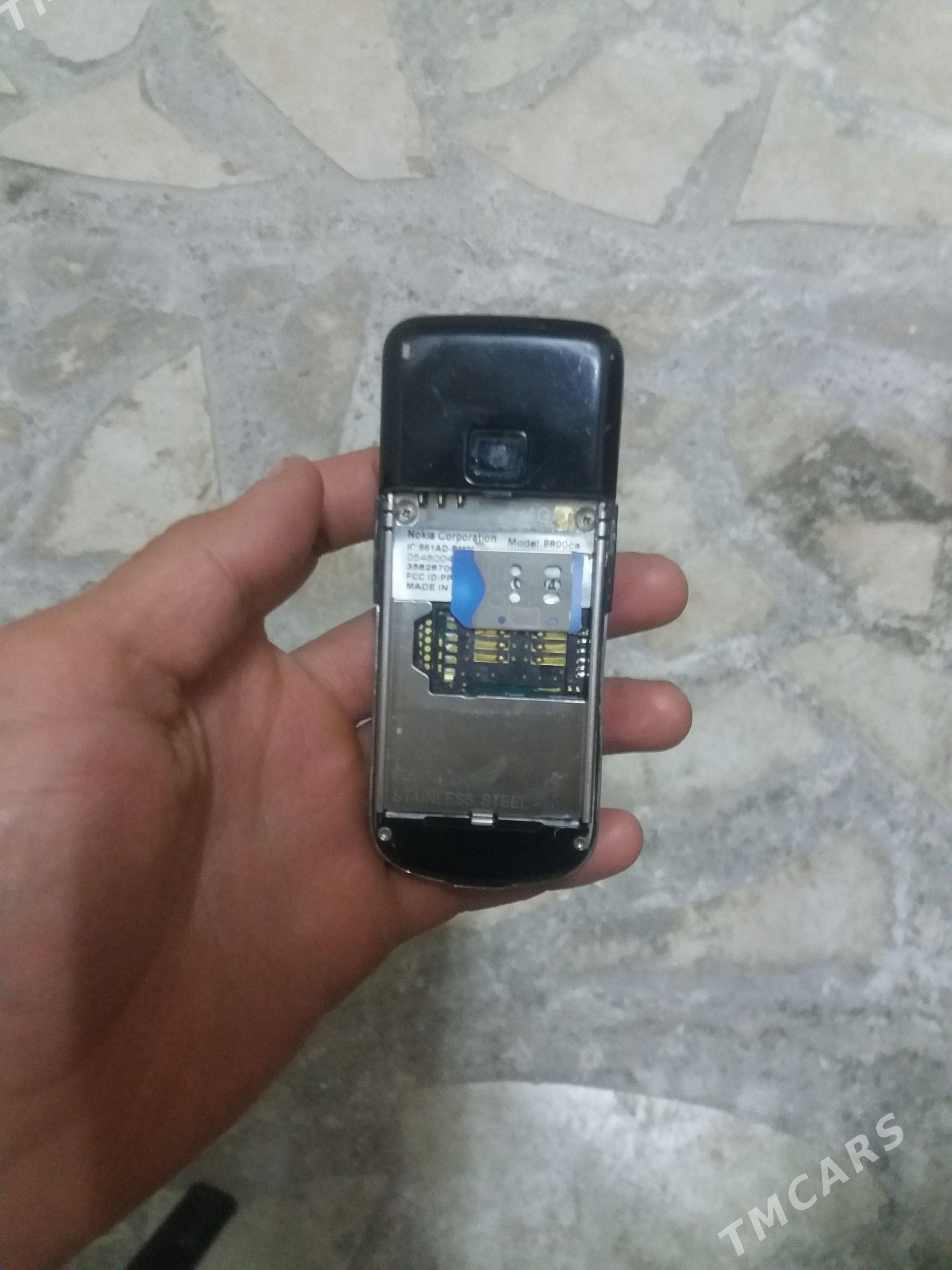 Nokia 8800 black carbon arte - Балканабат - img 1