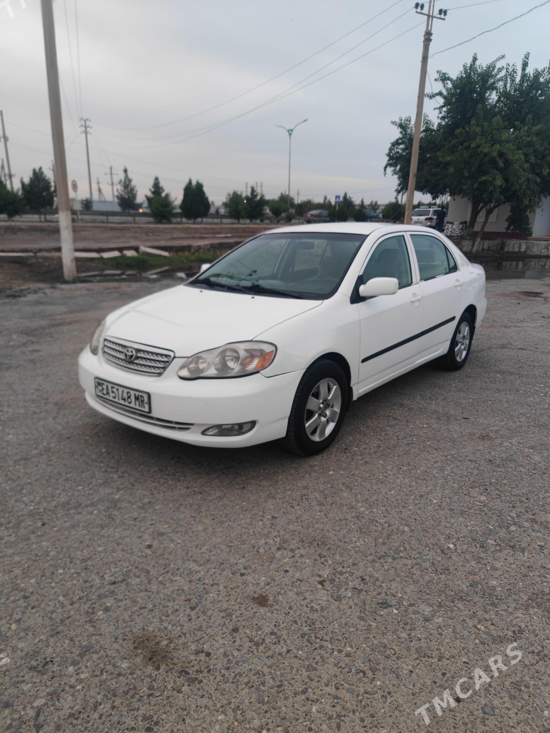 Toyota Corolla 2005 - 130 000 TMT - Мары - img 1