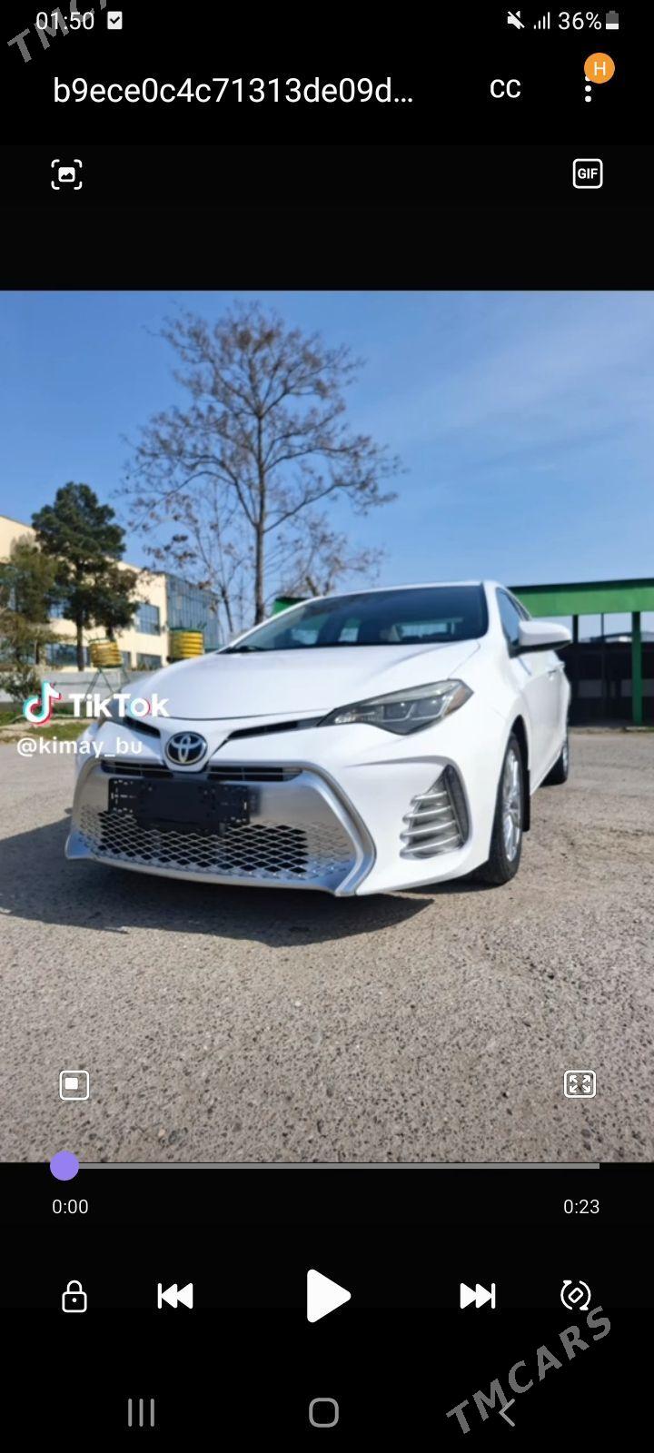 Toyota Corolla 2018 - 225 000 TMT - Ашхабад - img 1