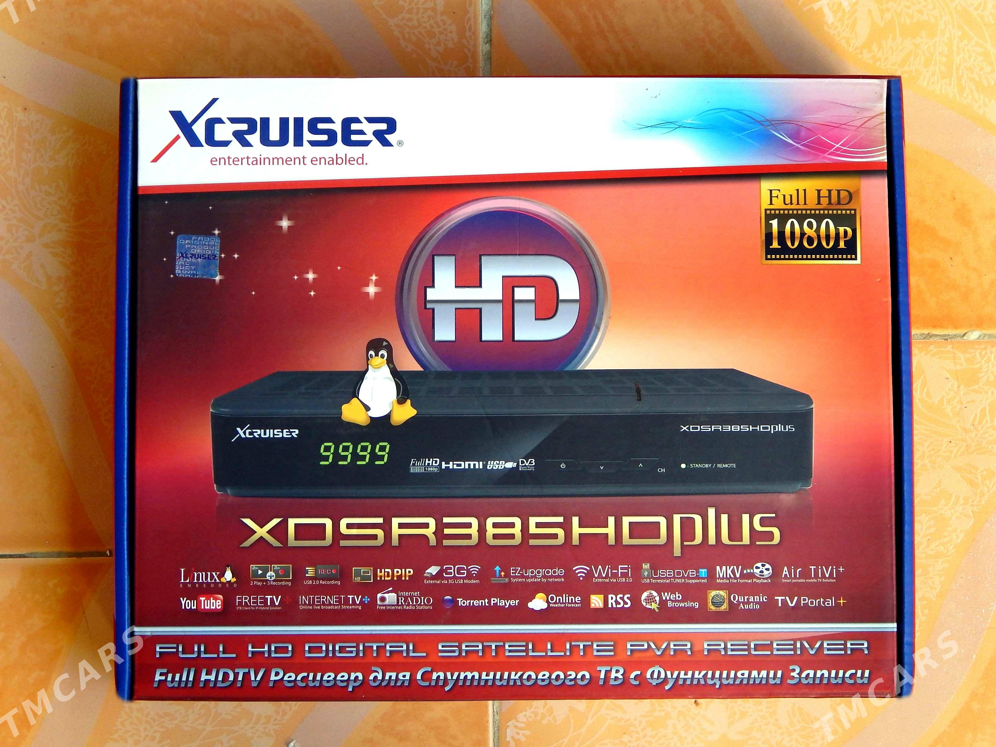 XCRUISER XDSR 385 HD AVANT спутниковый ресивер - Ашхабад - img 1