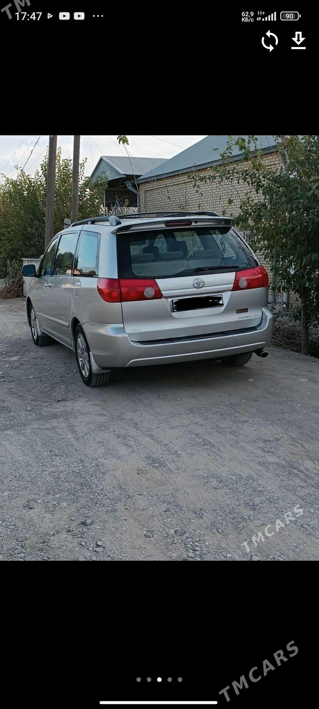 Toyota Sienna 2006 - 270 000 TMT - Туркменгала - img 1