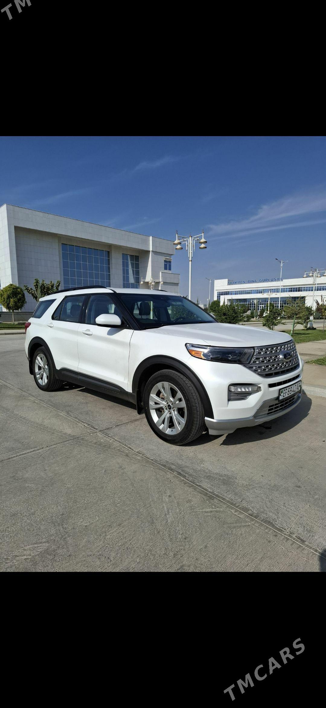 Ford Explorer 2021 - 435 000 TMT - Podwoýski köç. (Bitarap Türkmenistan şaýoly) - img 1