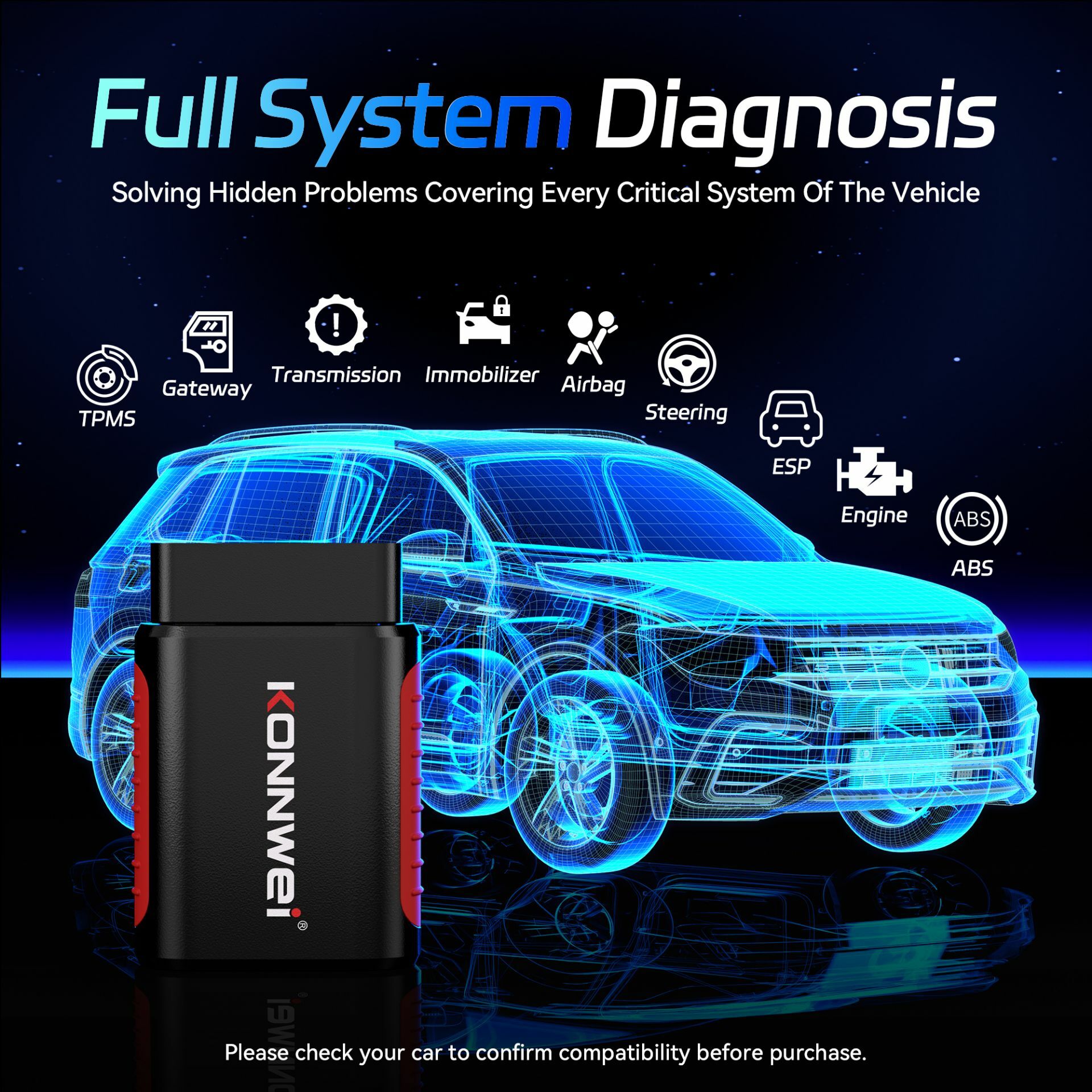 Kdiag KONNWEI Diagnostika 850 TMT - Хитровка - img 1