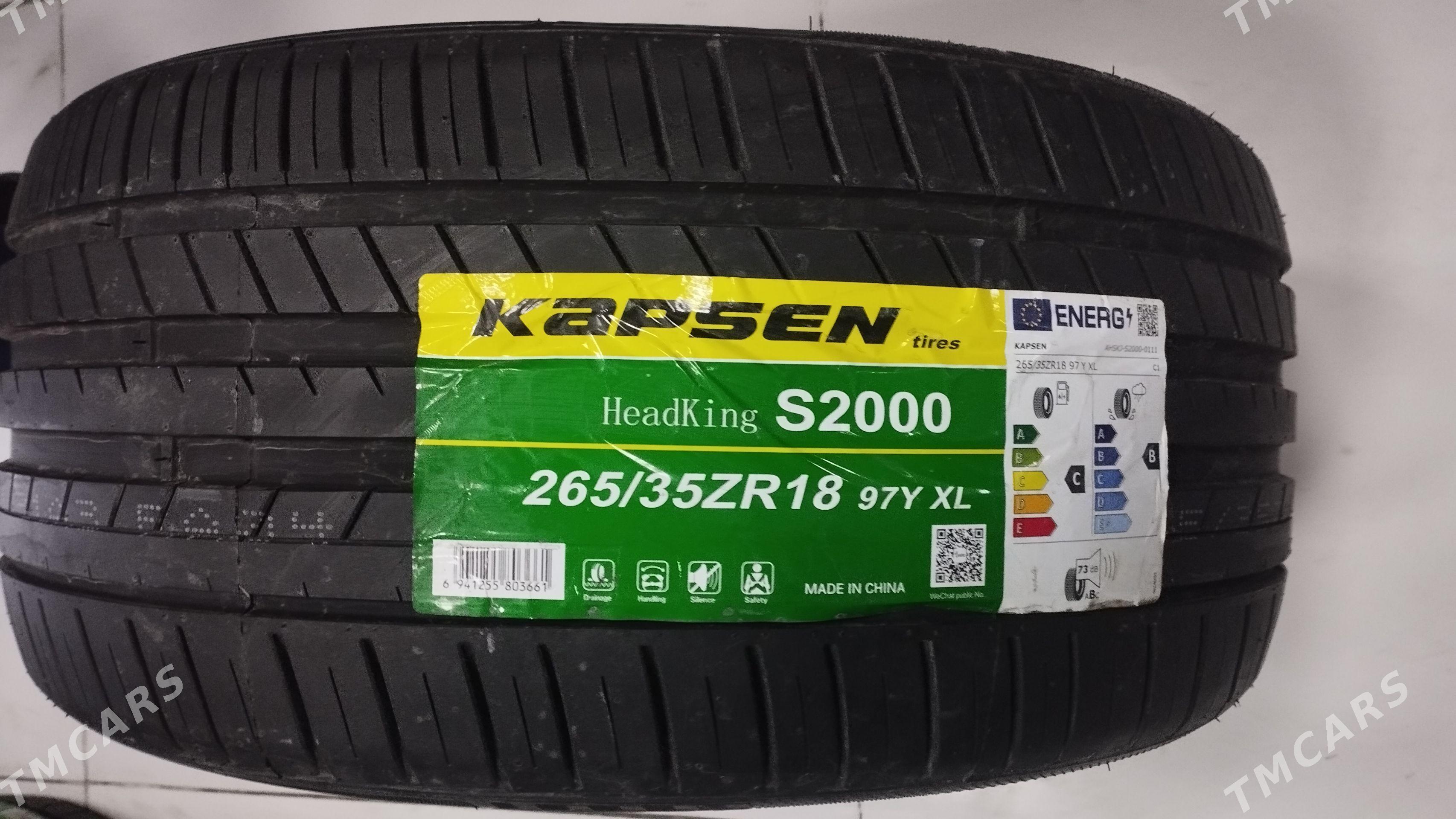 Kapsen 265 35 18 💥Magazin💥 1 000 TMT - Hitrowka - img 1