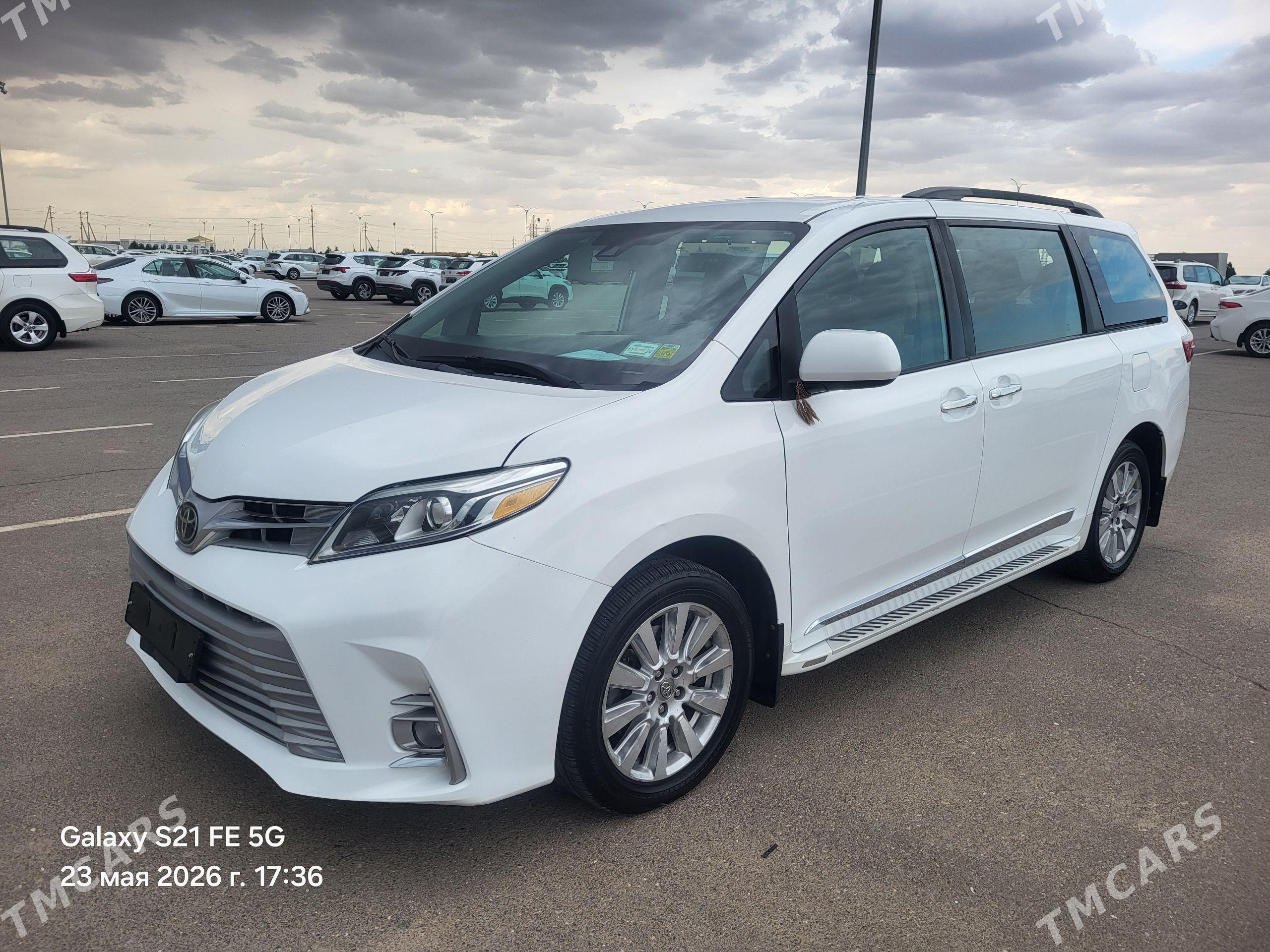 Toyota Sienna 2020 - 373 000 TMT - "Altyn Asyr" Gündogar bazary (Jygyllyk) - img 1