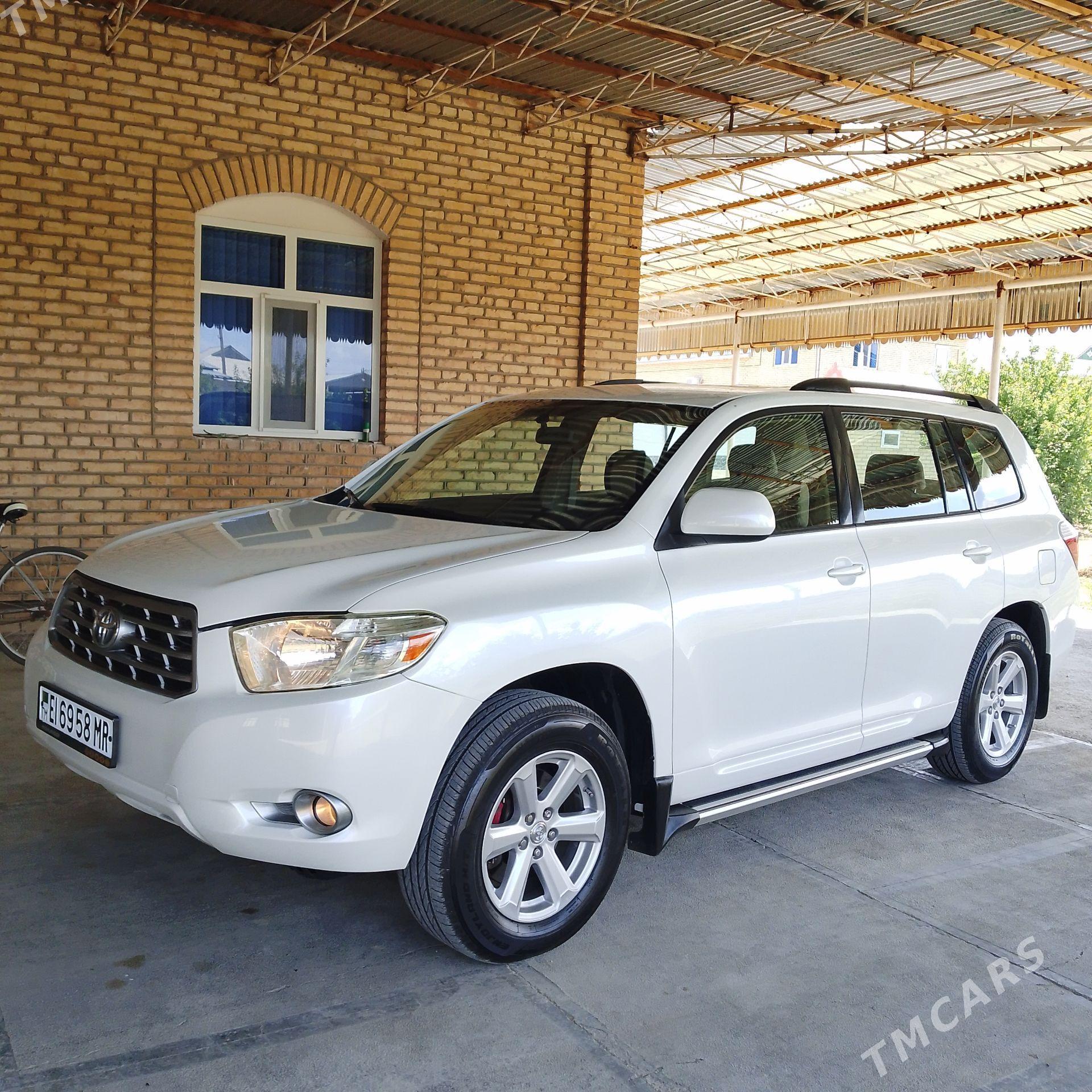 Toyota Highlander 2008 - 322 000 TMT - Мары - img 1