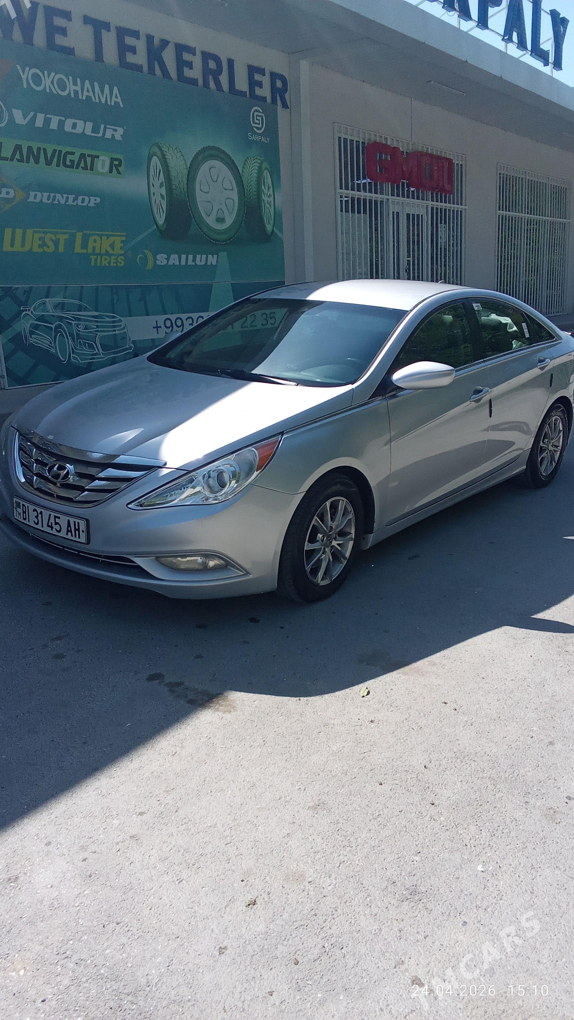 Hyundai Sonata 2011 - 158 000 TMT - Гёкдепе - img 1
