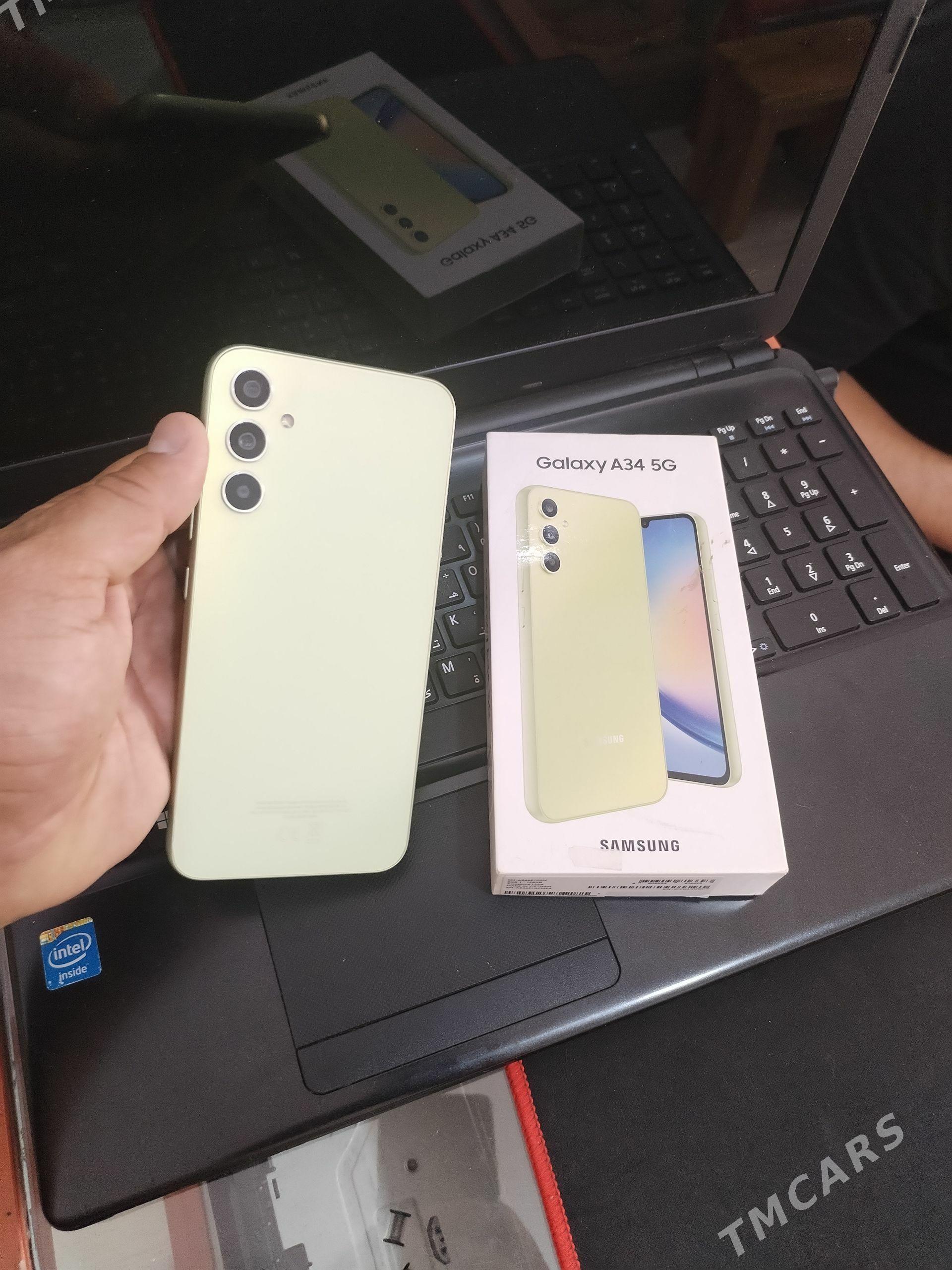 SAMSUNG A34 5G (8 128) PAKET - Балканабат - img 1