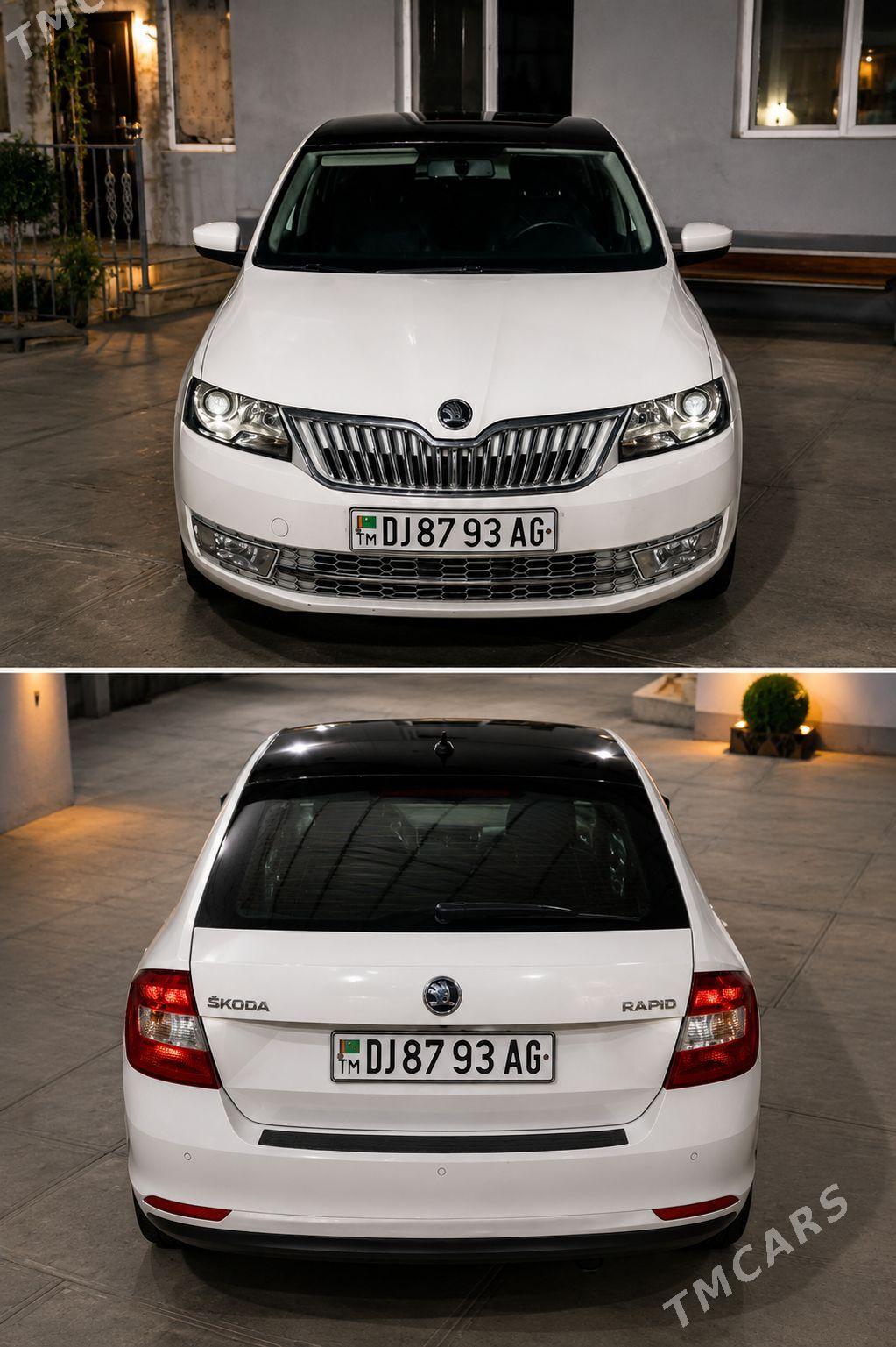 Skoda Rapid 2014 - 145 000 TMT - Ашхабад - img 1