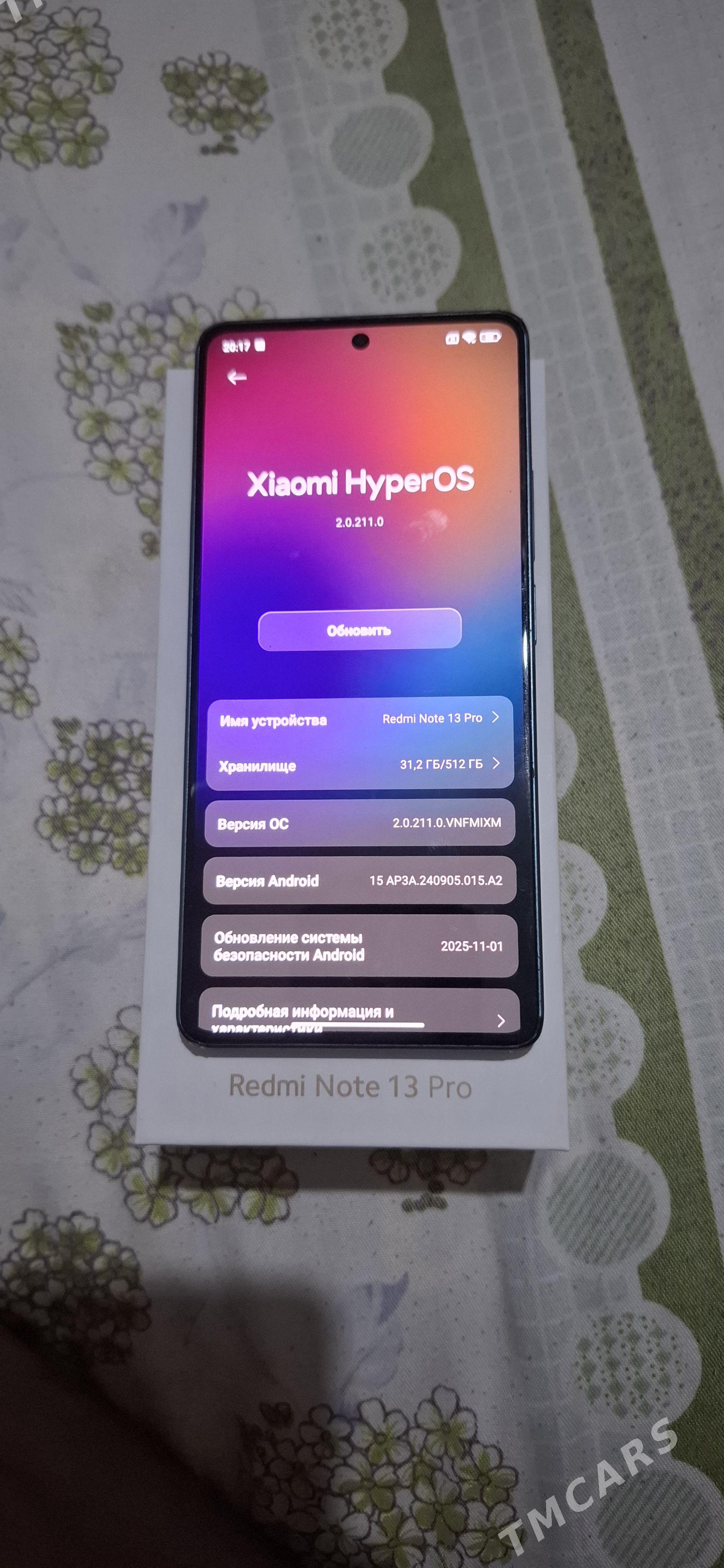 Redmi note 13pro - Туркменабат - img 1