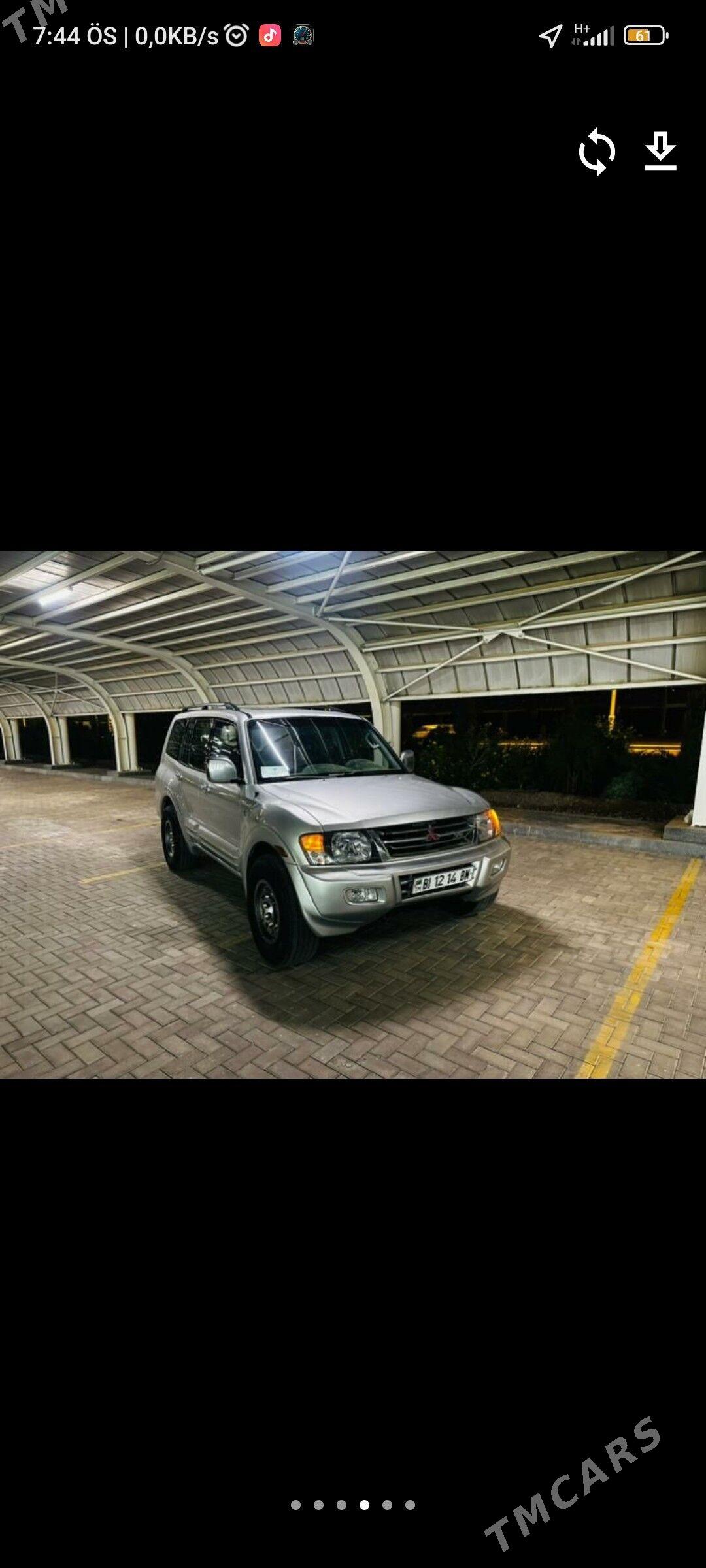 Mitsubishi Montero 2001 - 200 000 TMT - Мары - img 1