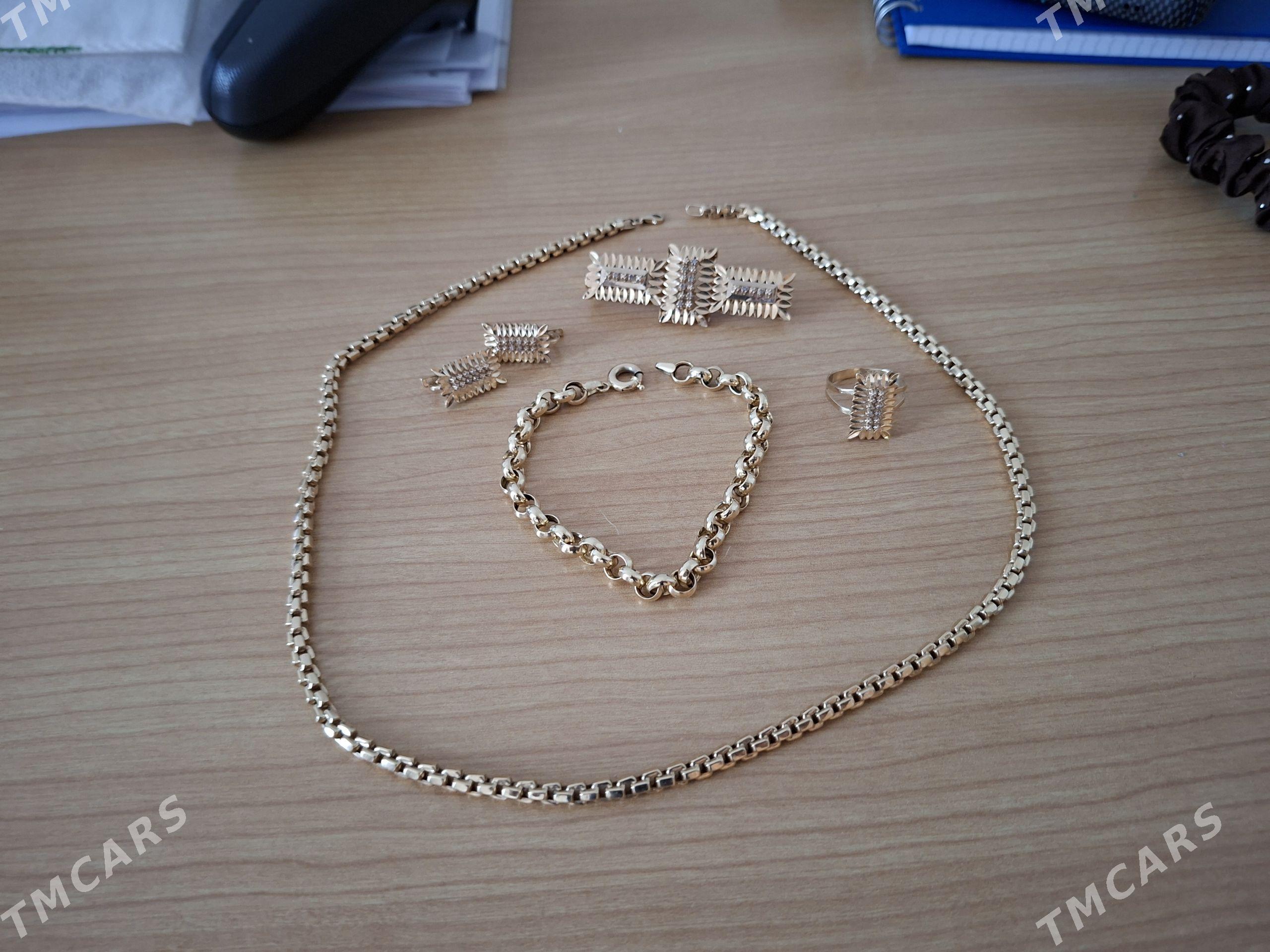 gyzyl gold золото 585 - Ашхабад - img 1