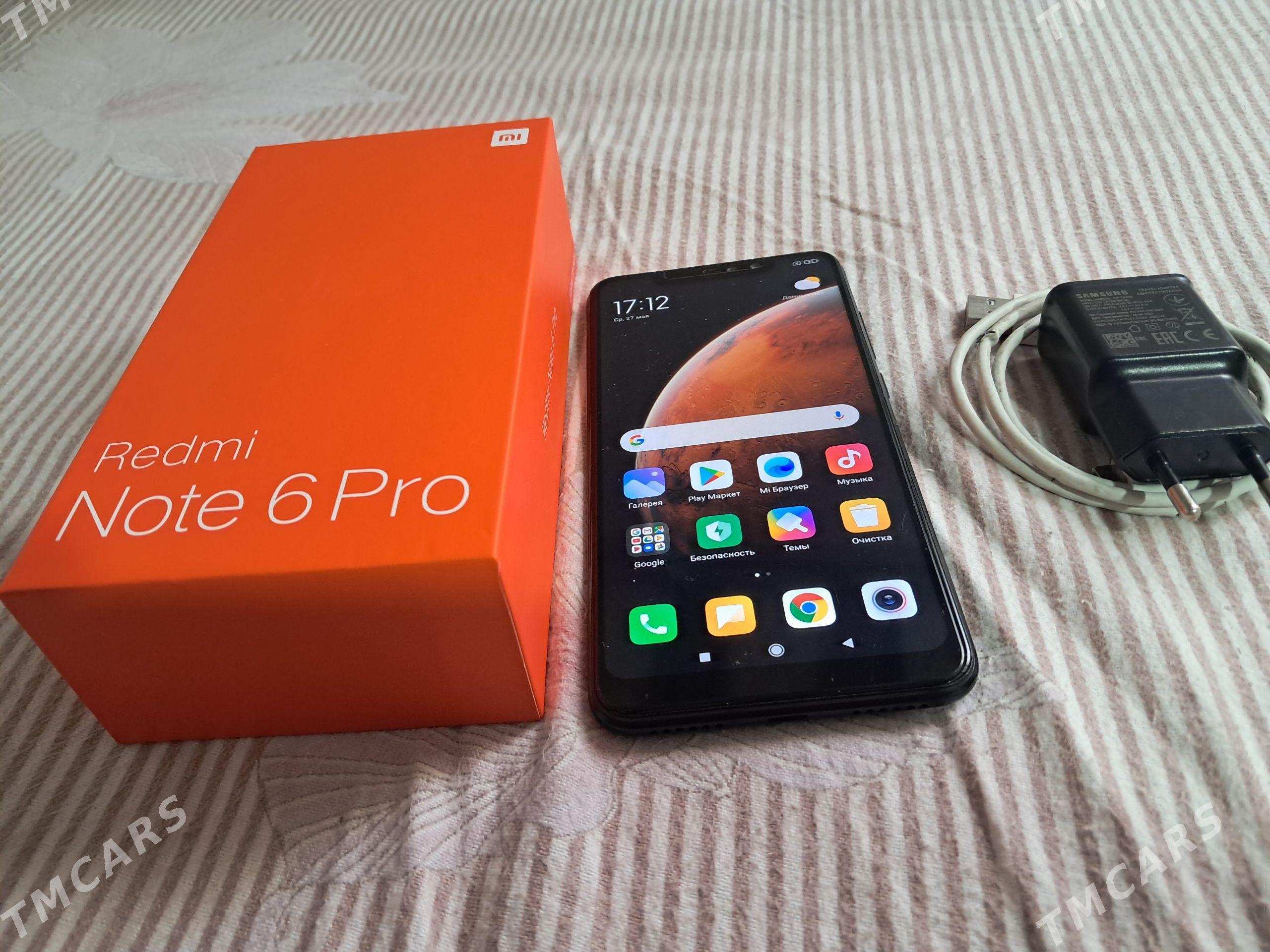Redmi not 6 pro 3/32 - Туркменбаши - img 1