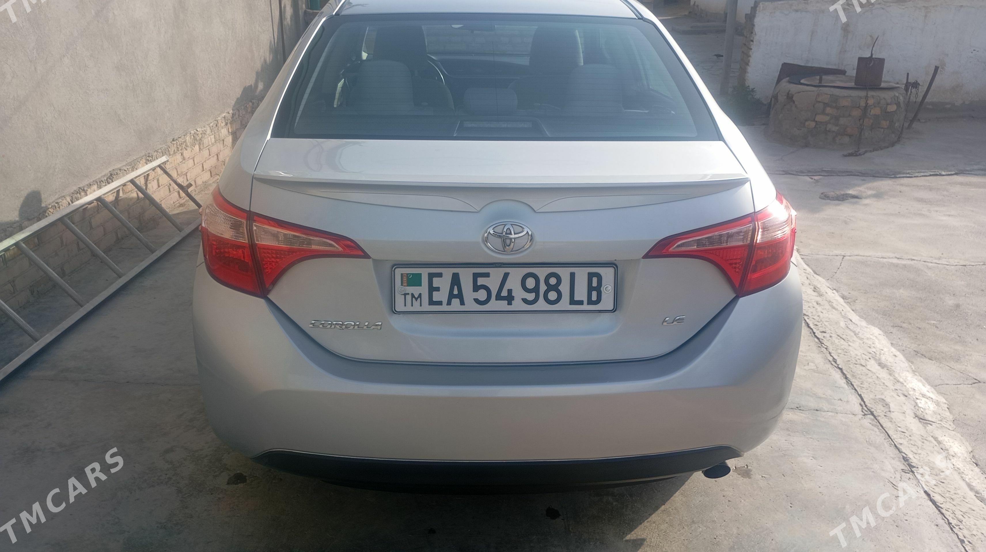 Toyota Corolla 2017 - 220 000 TMT - Керки - img 1