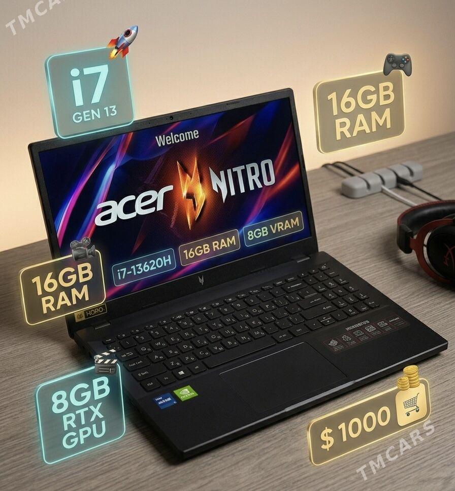 Acer Nitro V15 (ANV15-51) - Aşgabat - img 1