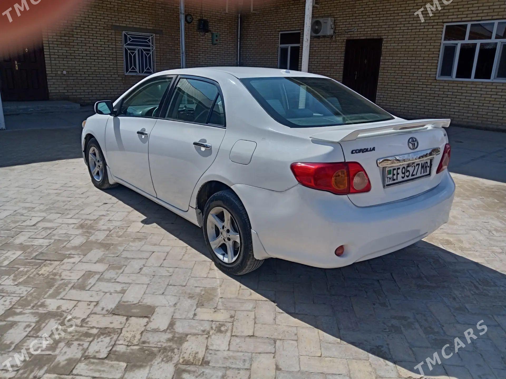 Toyota Corolla 2009 - 140 000 TMT - Мары - img 1
