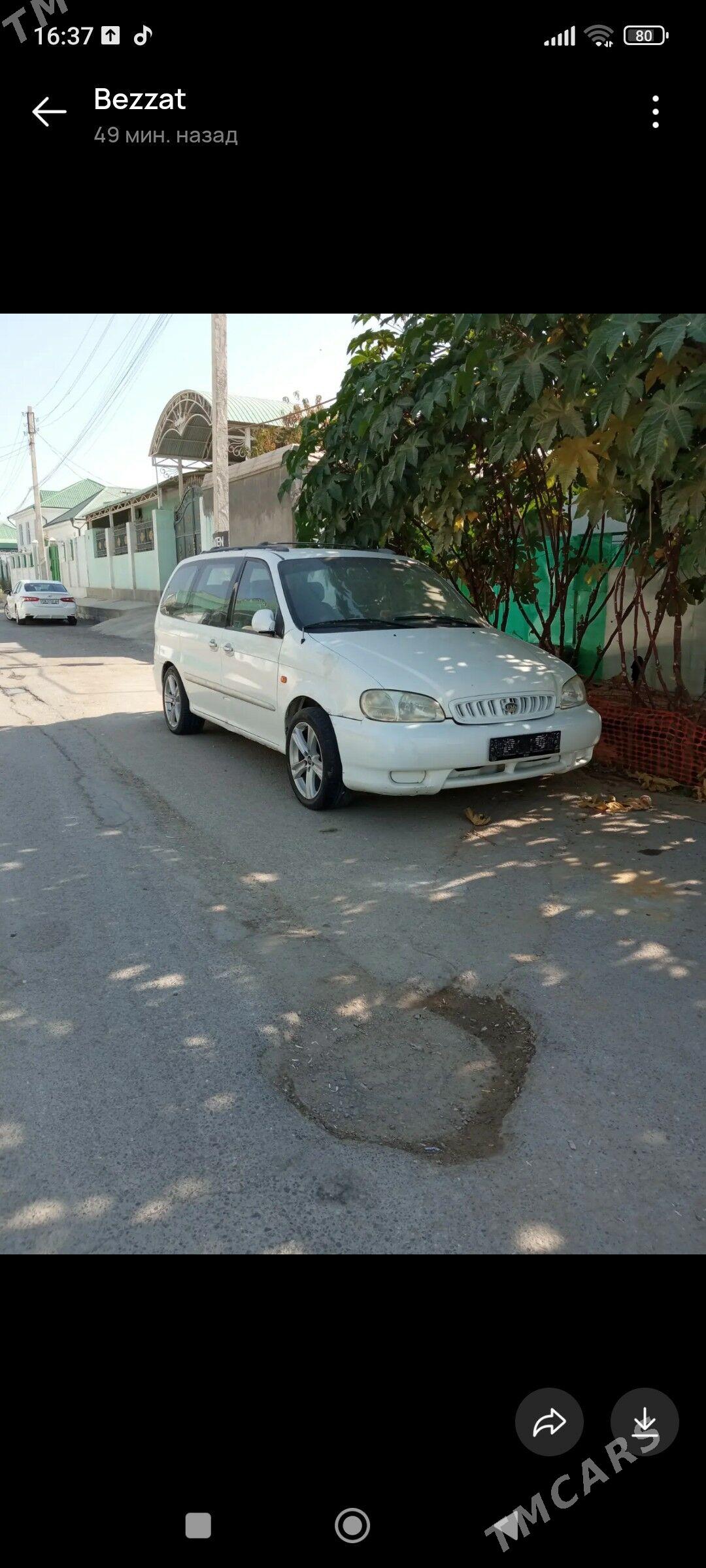 Kia Carnival 2001 - 55 000 TMT - Анев - img 1