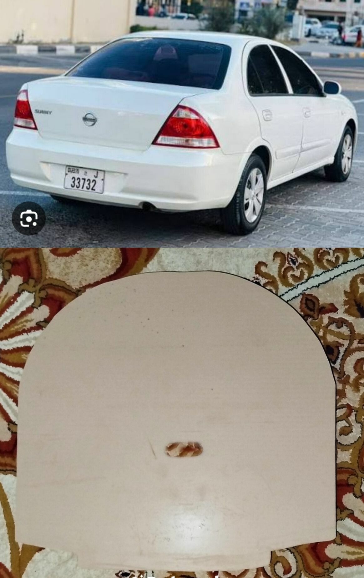 NISSAN SUNNY 2008ý BAGAŹ FANER MDF 8mm 250 TMT - Рухабат (90-й разьезд) - img 1