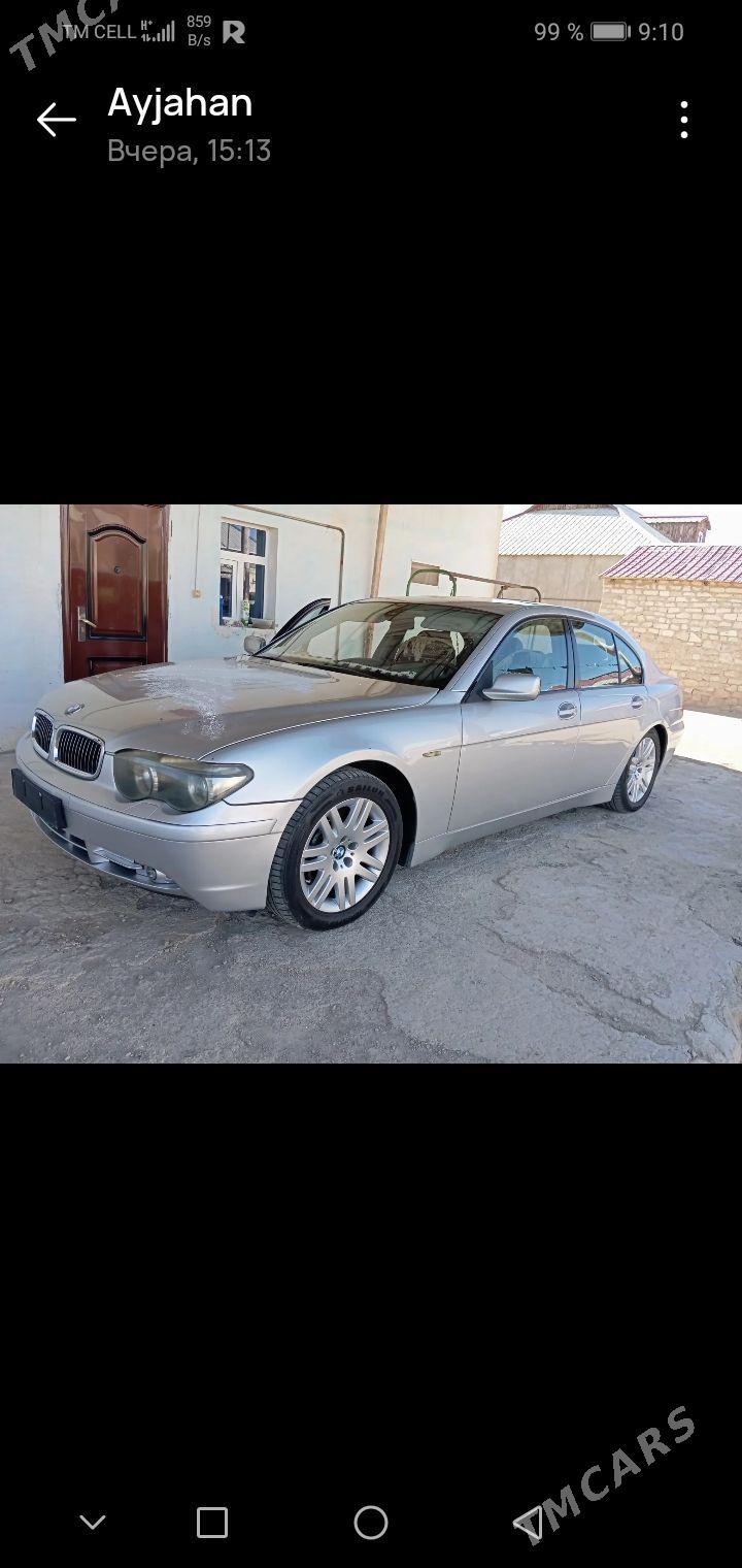 BMW 745 2002 - 138 000 TMT - Türkmenbaşy - img 1