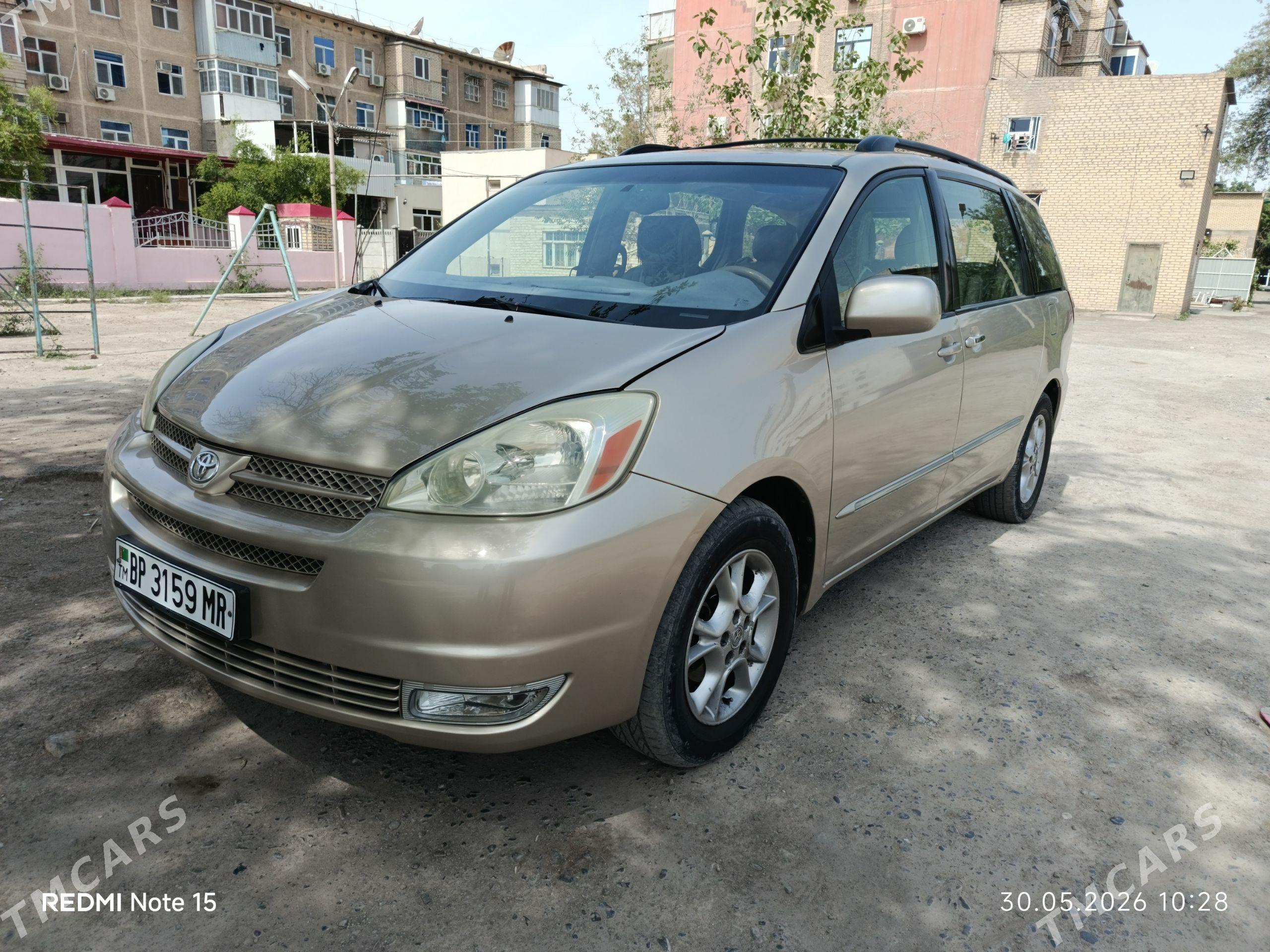 Toyota Sienna 2004 - 235 000 TMT - Мары - img 1