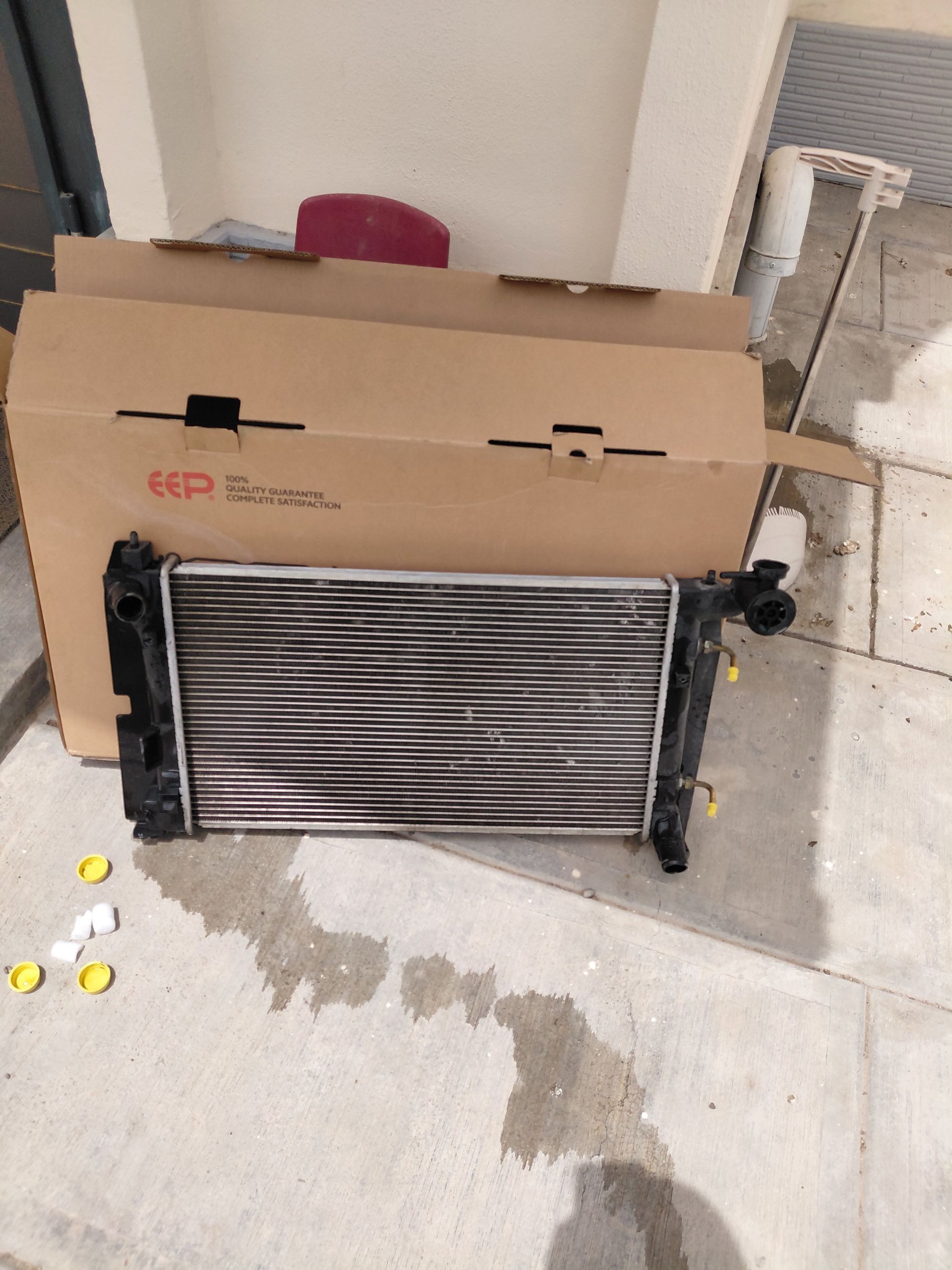 radiator suw/corolla 01-07yyl 550 TMT - 11 mkr - img 1