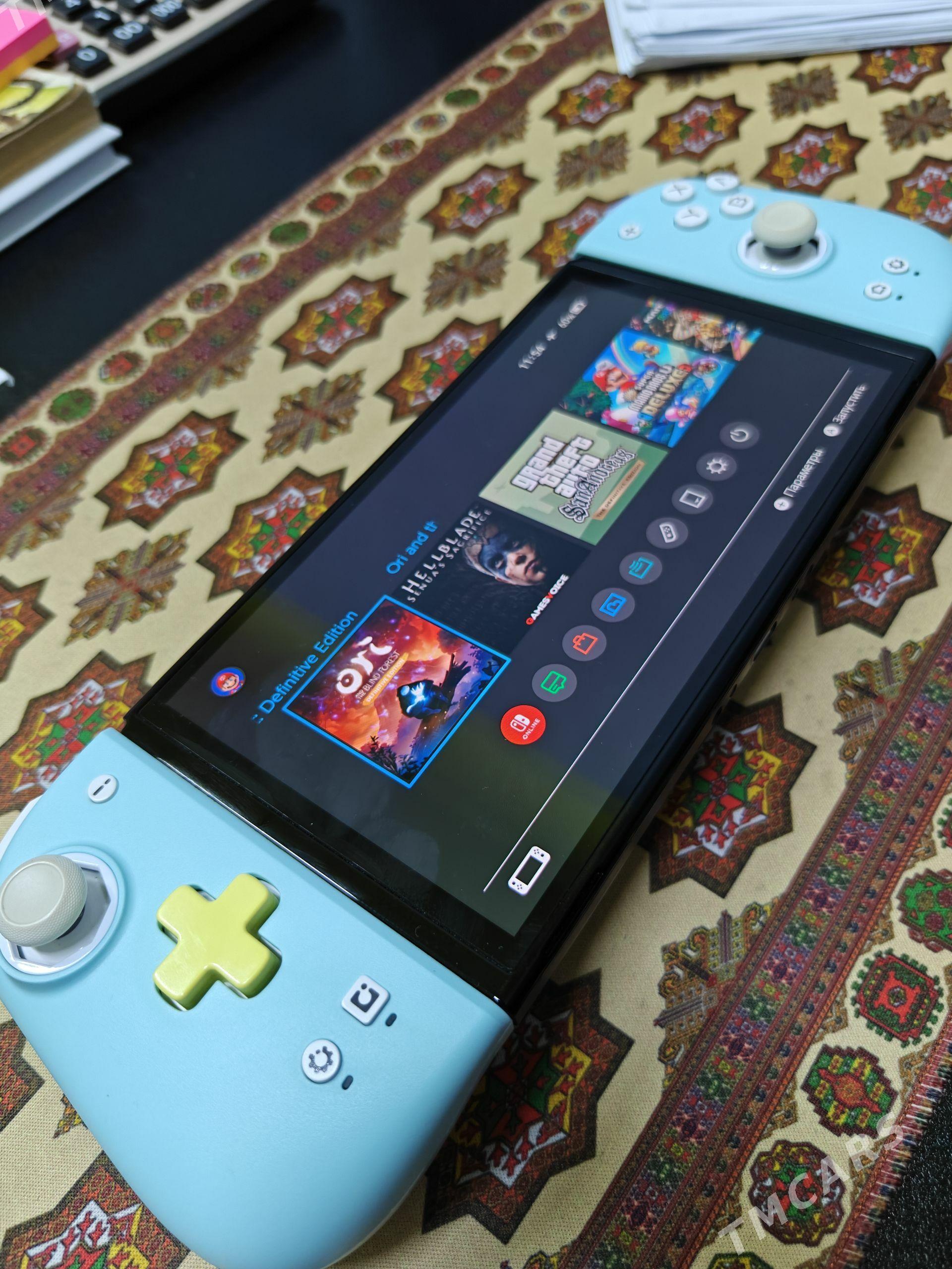 Nintendo switch oled - Ашхабад - img 1