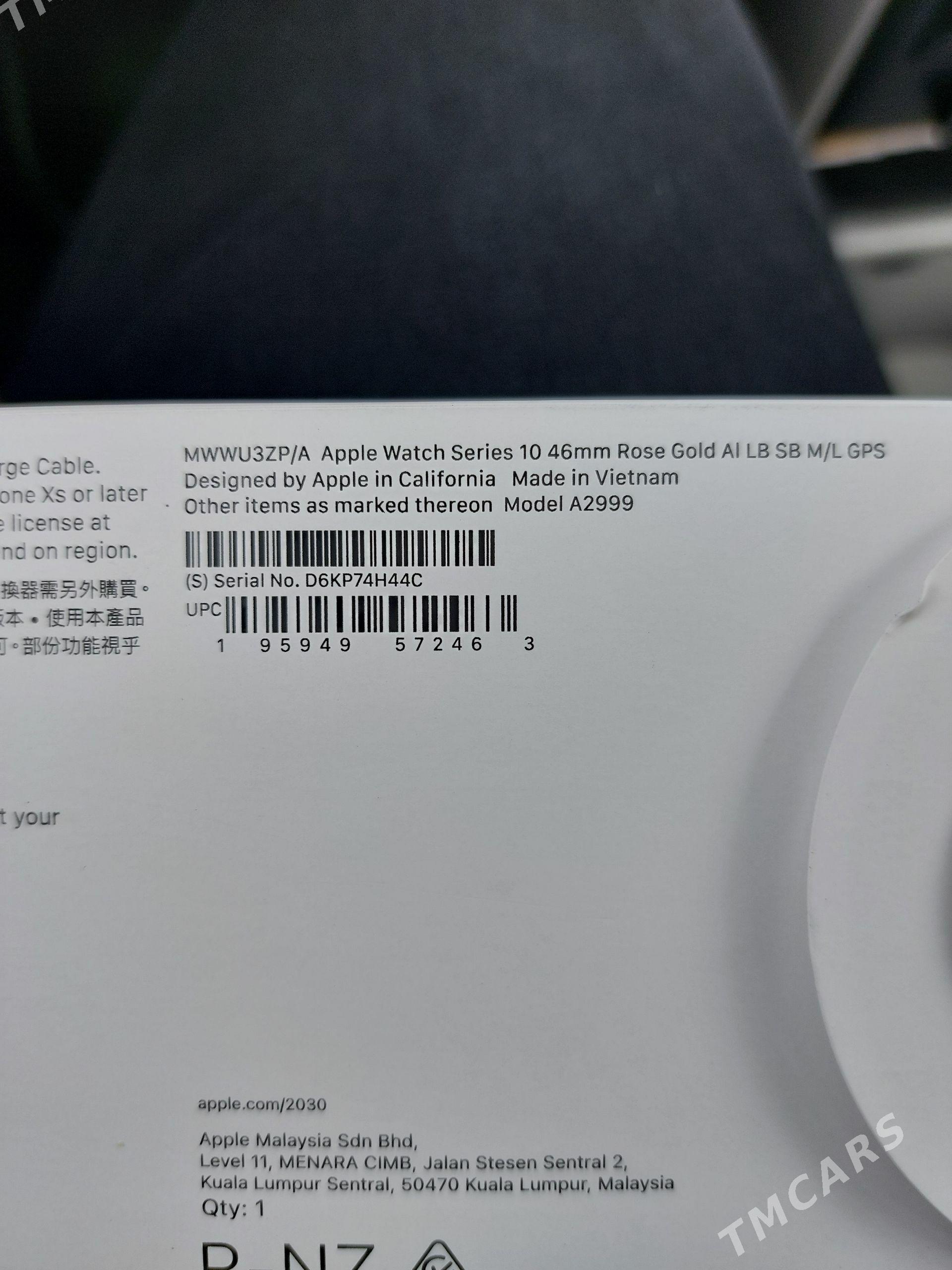 iwatch 10 series 46 mmpaket - Aşgabat - img 1