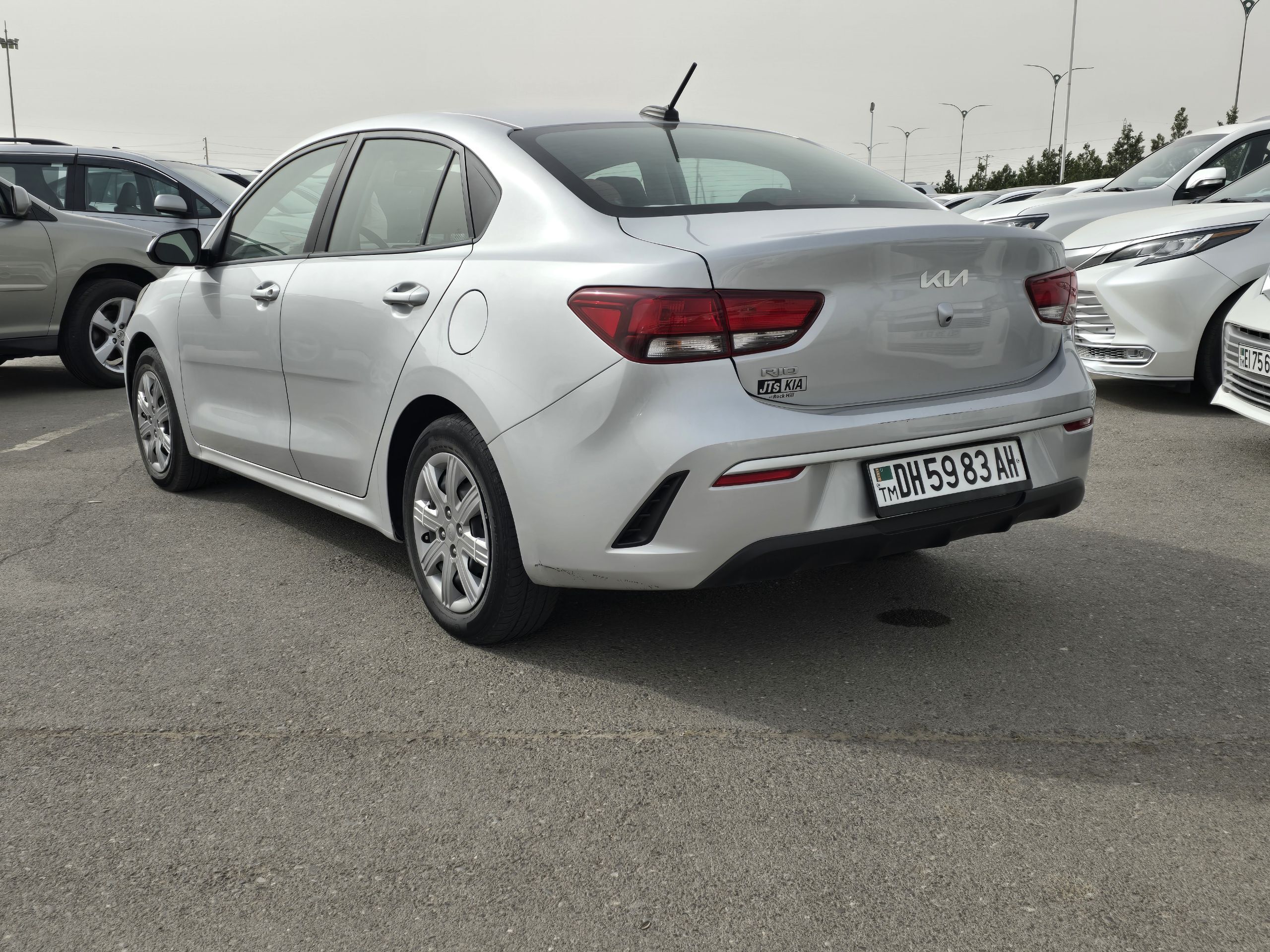 Kia Rio 2023 - 198 000 TMT - "Алтын Асыр" Гундогар базары ( Толкучка) - img 1