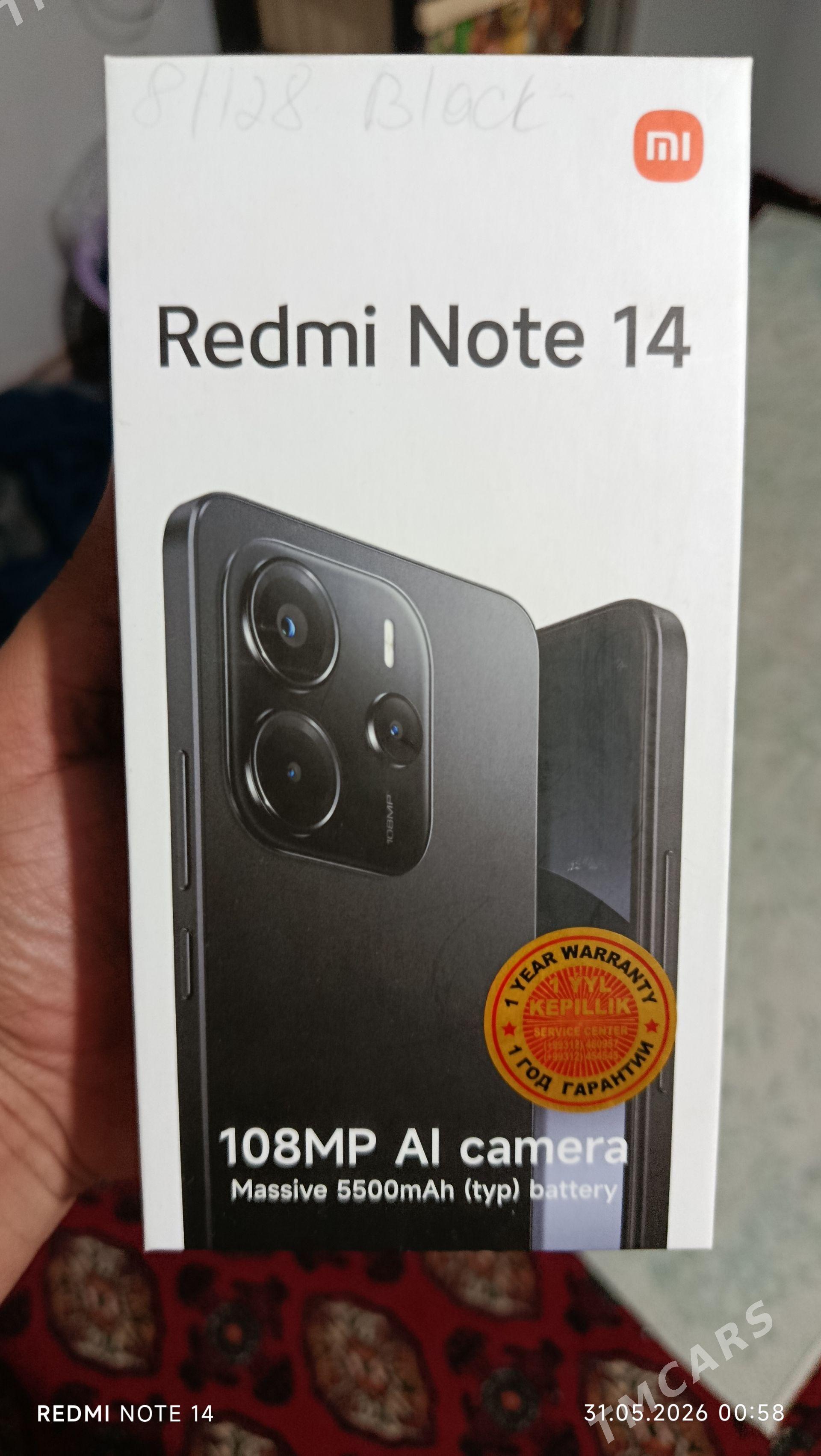 Redmi not 14 8+8/128 - Dänew - img 1