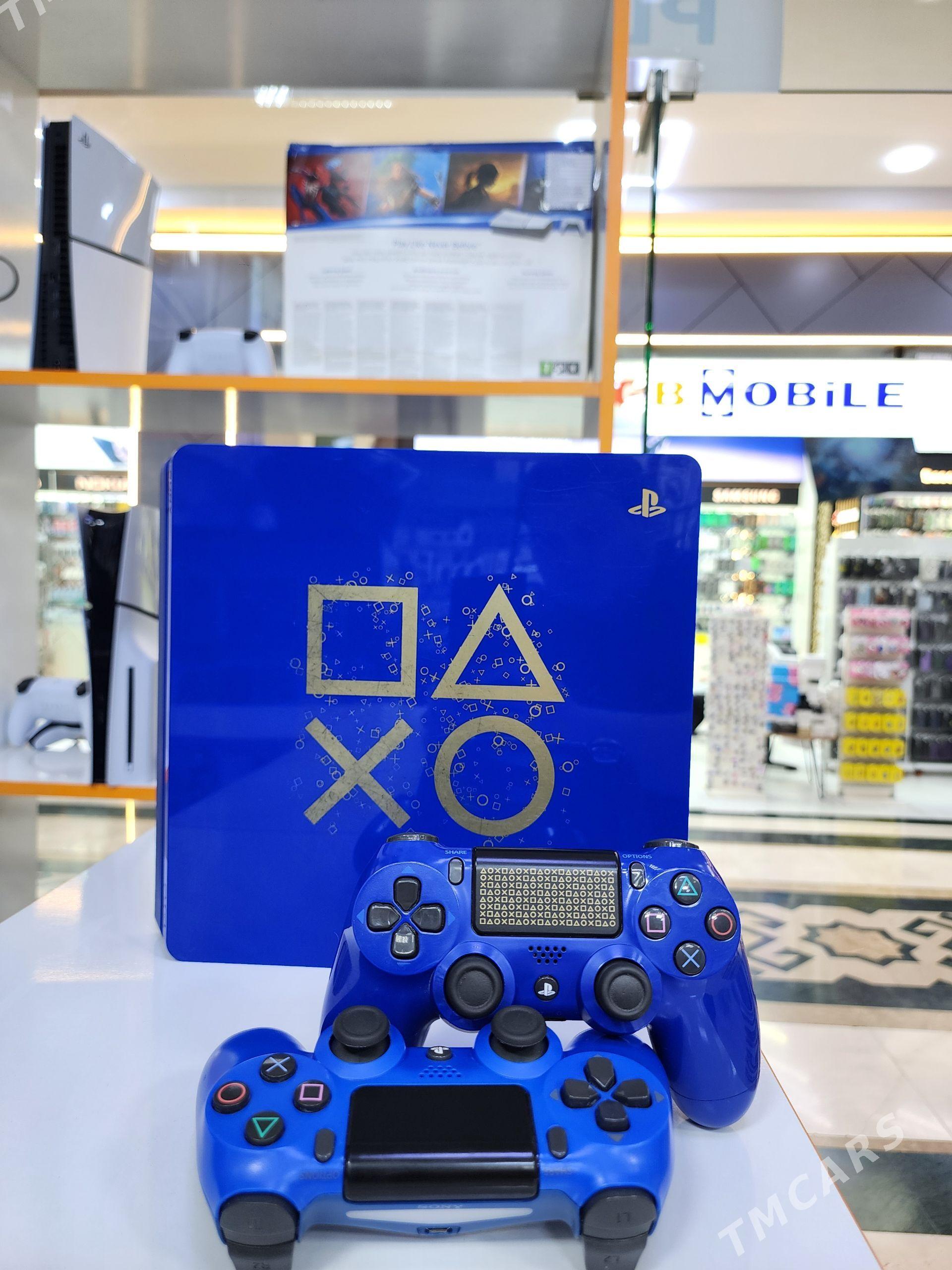 Playstation 4Slim limited - Ашхабад - img 1