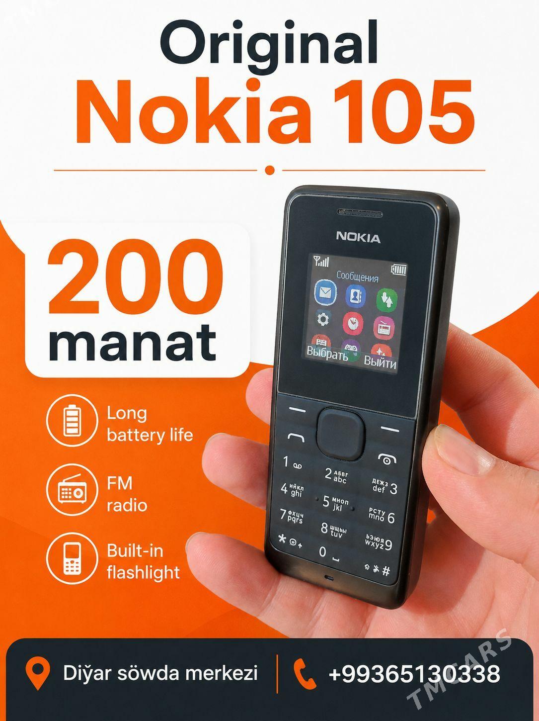 1 Alana+1Sowgat Nokia 105model - Daşoguz - img 1