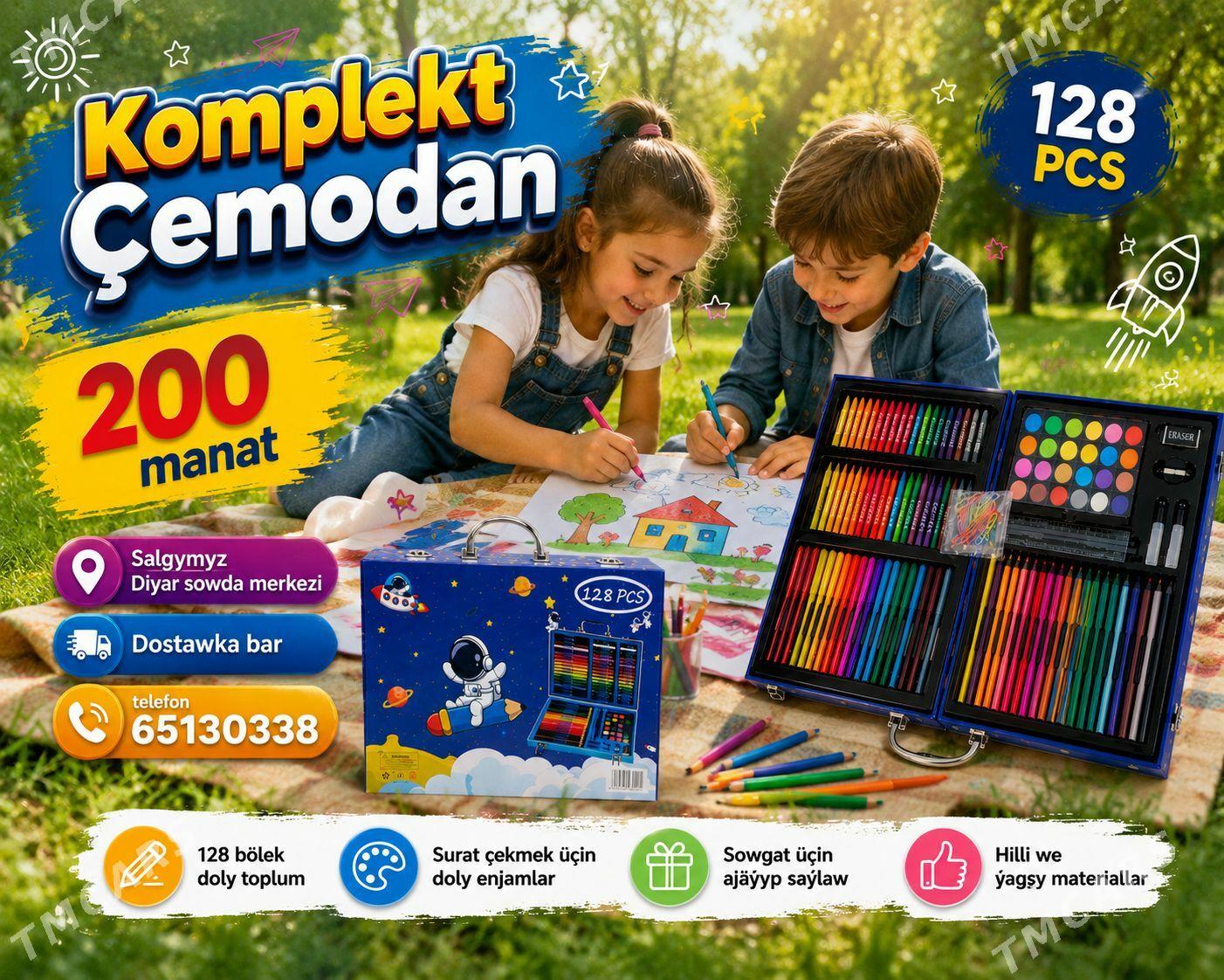 Çagalar üçin Çemodan Nabor - Дашогуз - img 1