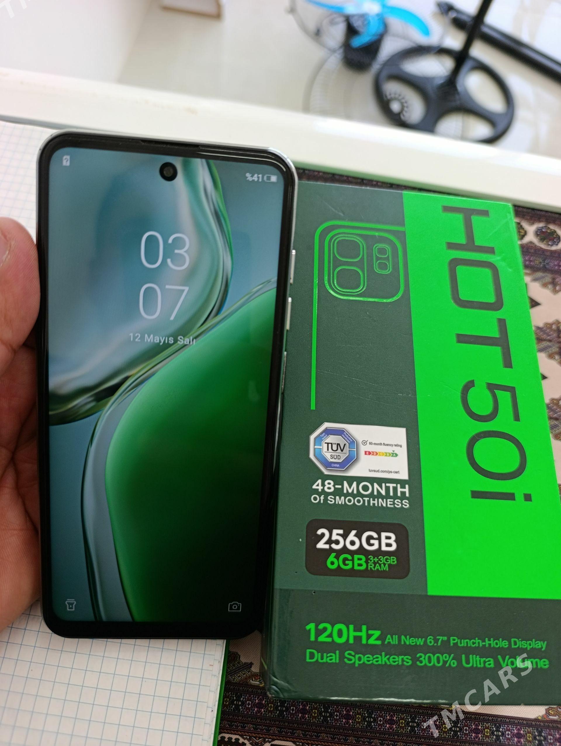 Infinix hot 50i 6/256 gb - Бахарден - img 1