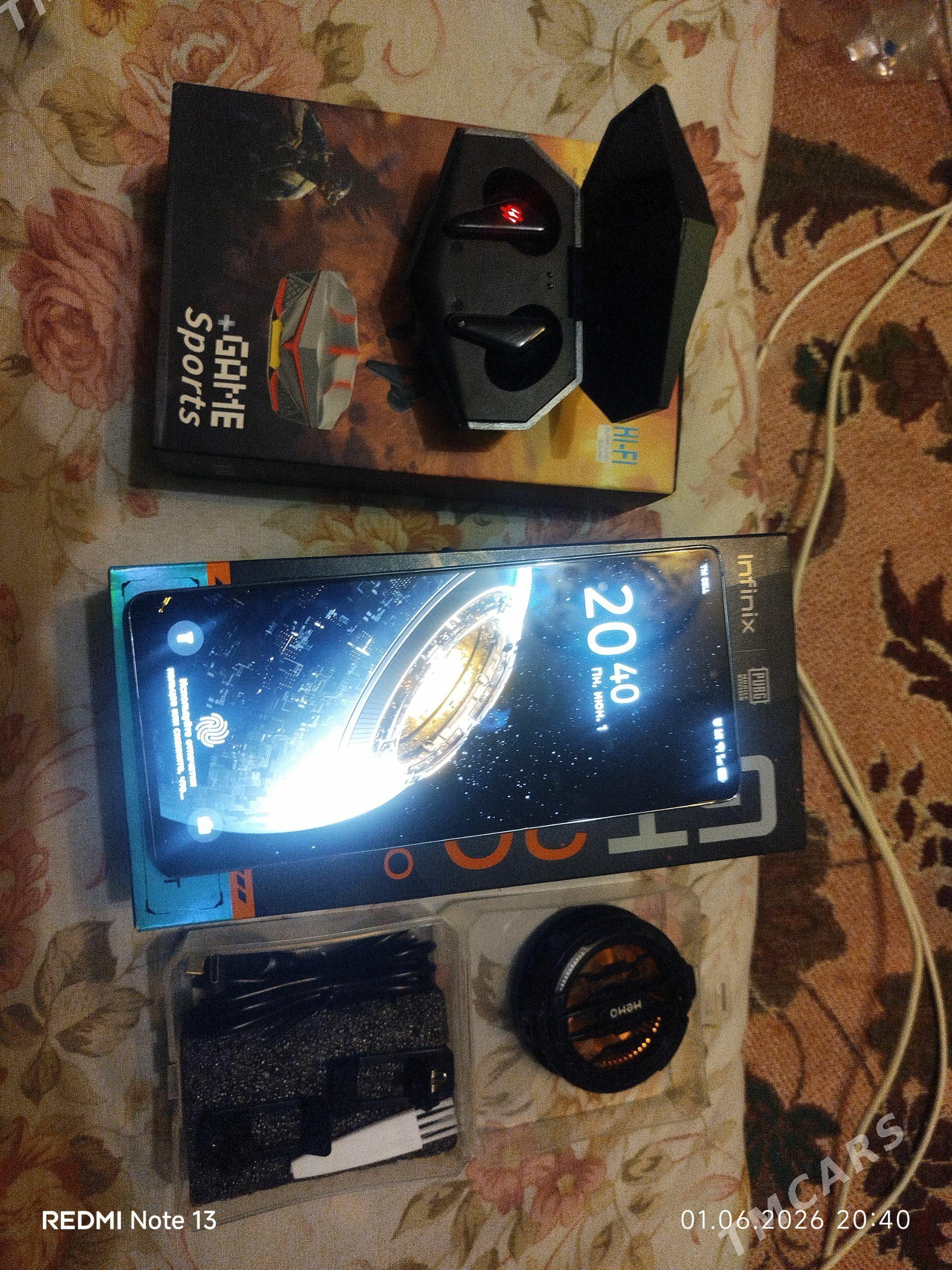 Infinix GT 20 pro 256gb 12+12r - Aşgabat - img 1