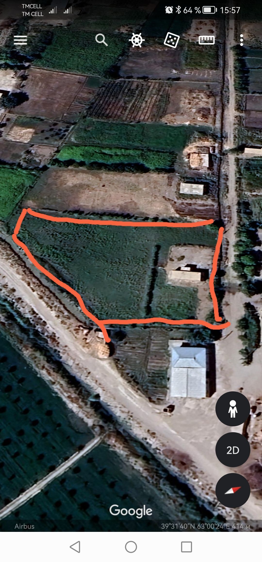 Satlyk mellek 41 sotok - Фарап - img 1