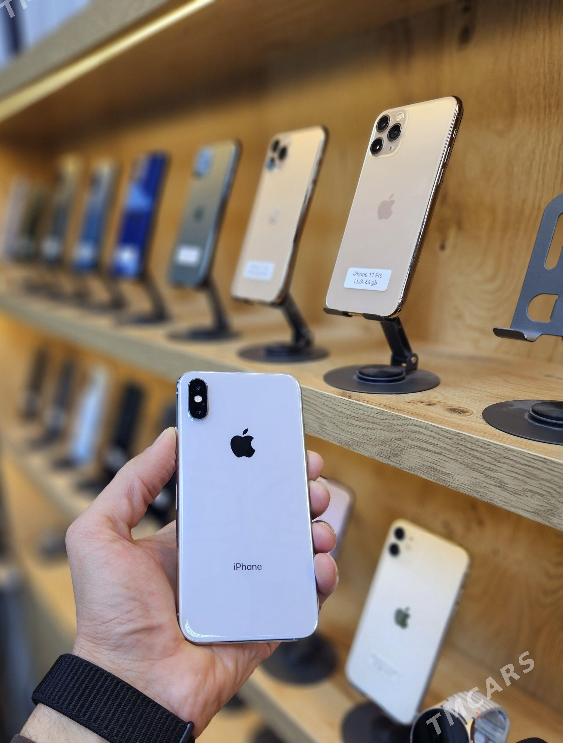 iPhone Xs Silver 78 %,64 g - Ашхабад - img 1