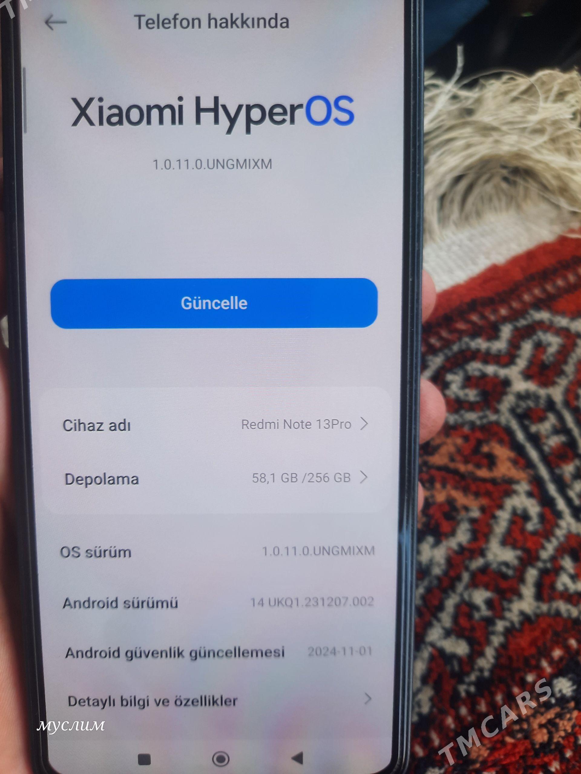 Redmi note 13 pro - Türkmenabat - img 1