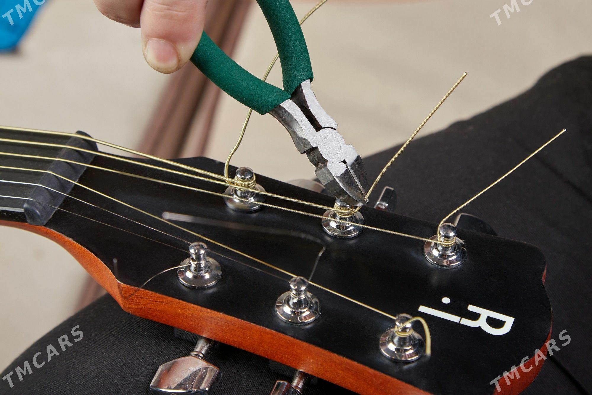 Gitaraň kirşini çalşyp bermek - Aşgabat - img 1