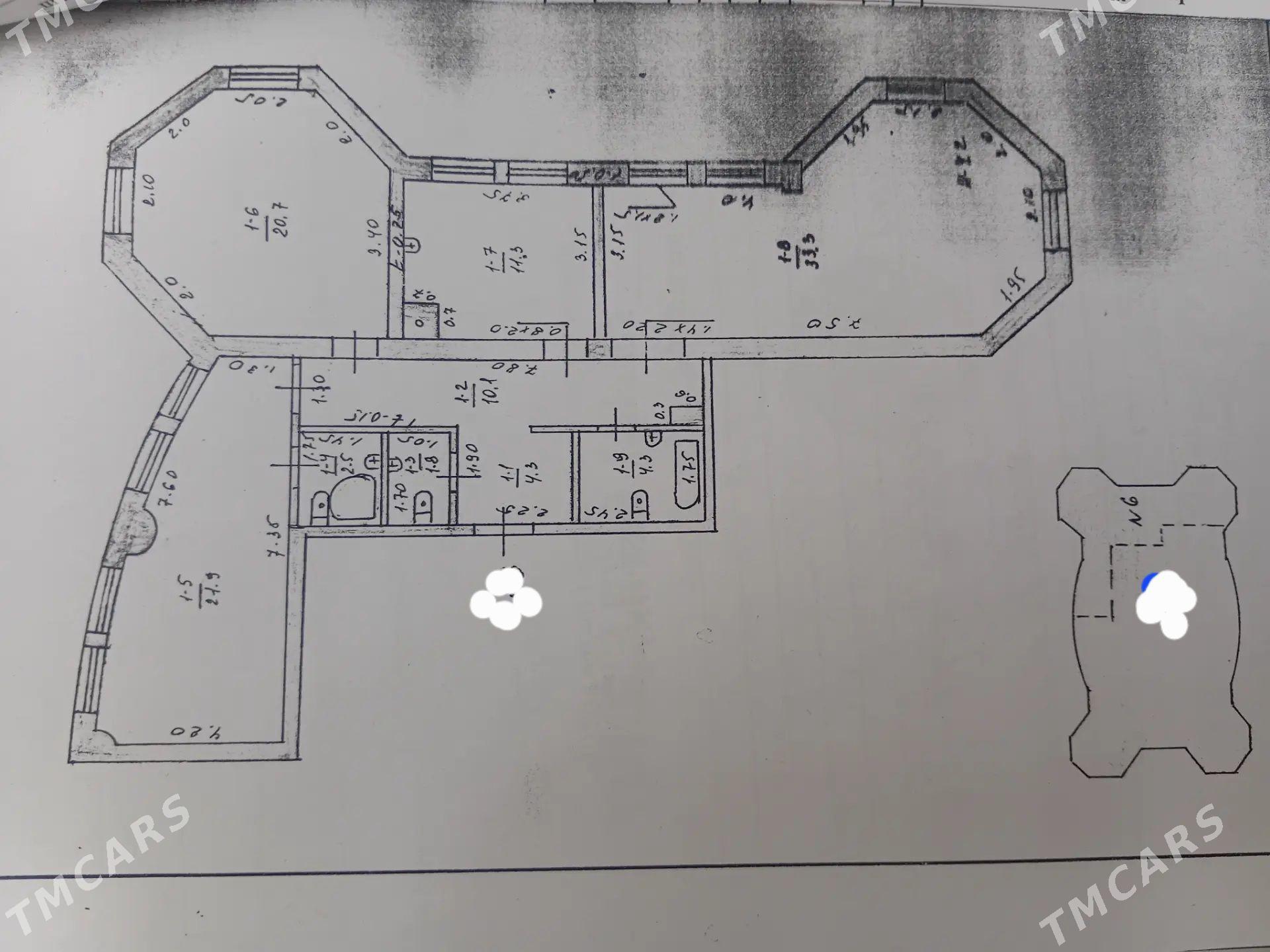 Mollanepes Elitka 3 kom 2 etaj - Aşgabat - img 1