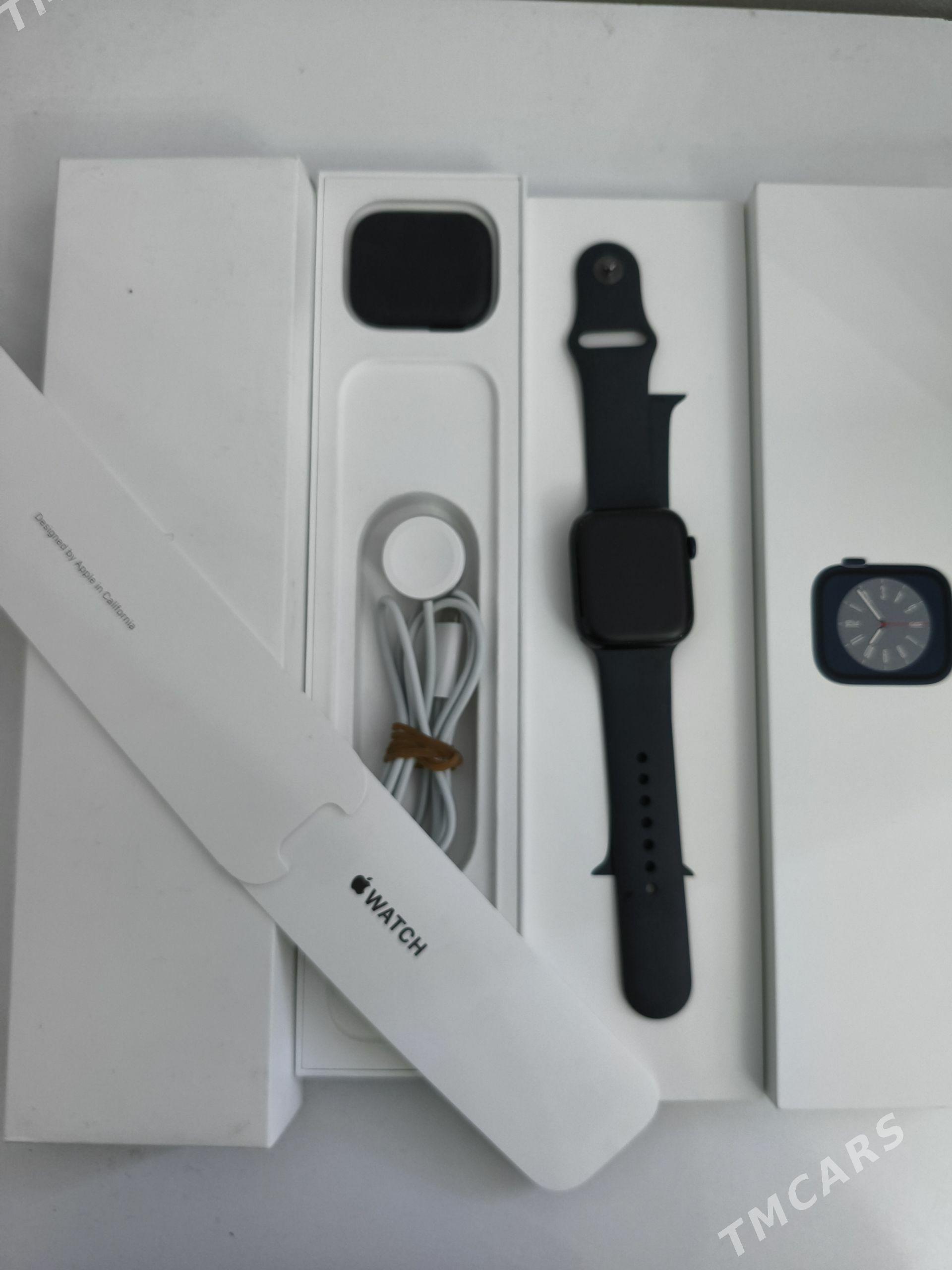 apple watch 8 45 mm iwatch - Ruhabat (90-njy razýezd) - img 1